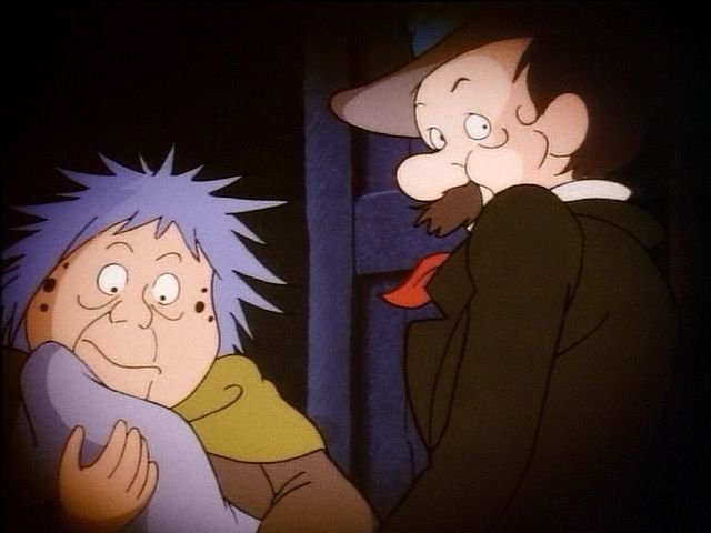 Le Magicien d'Oz - Mombie essaie de rouler Glinda