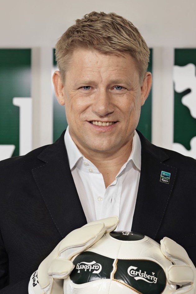 et billede af Peter Schmeichel