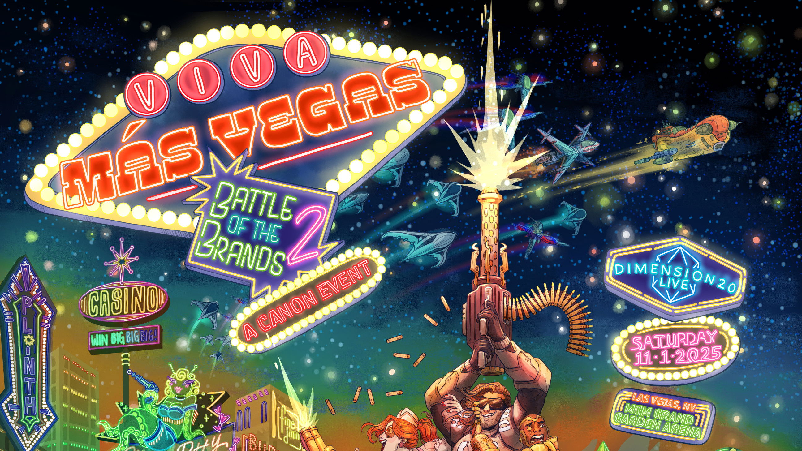 Dimension 20 Live: Viva Más Vegas