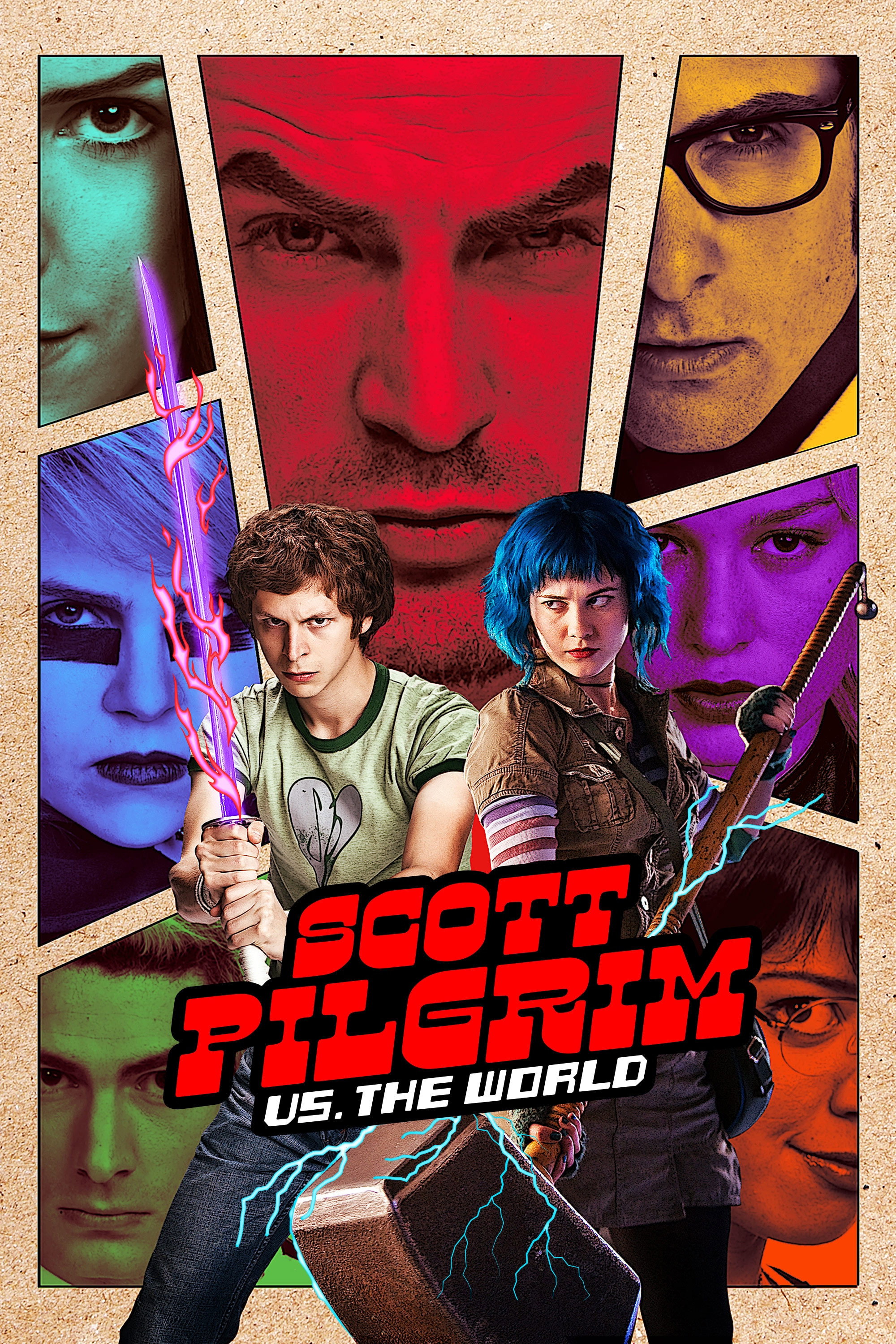 Scott Pilgrim Vs The World 2010 Posters The Movie Database TMDB 
