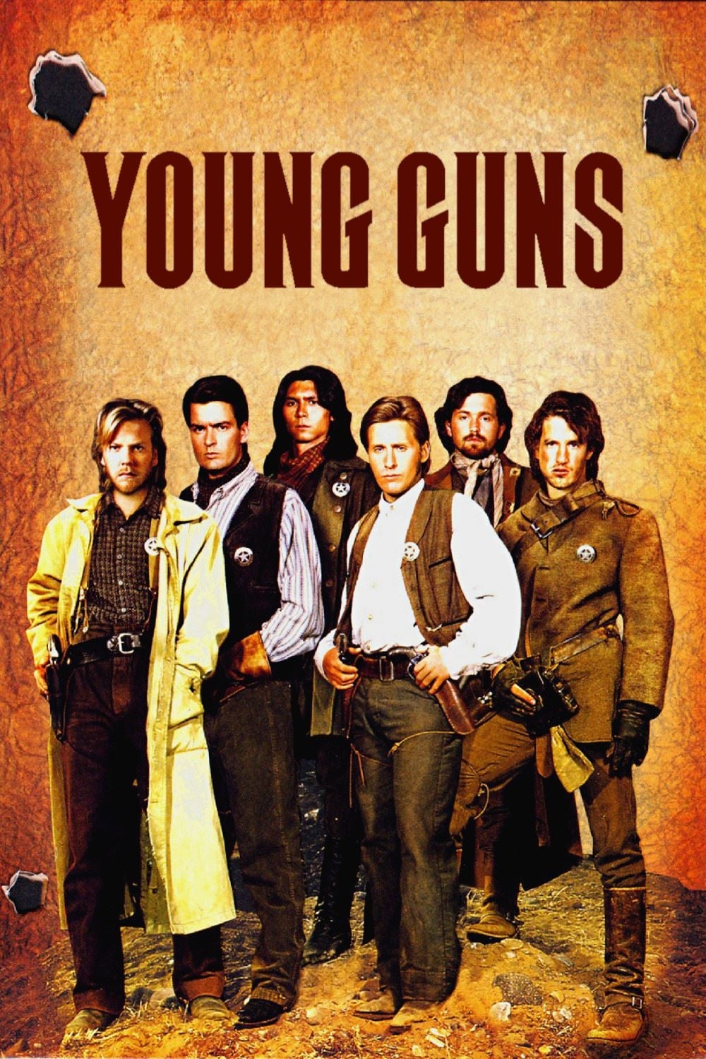 Young Guns Movie poster