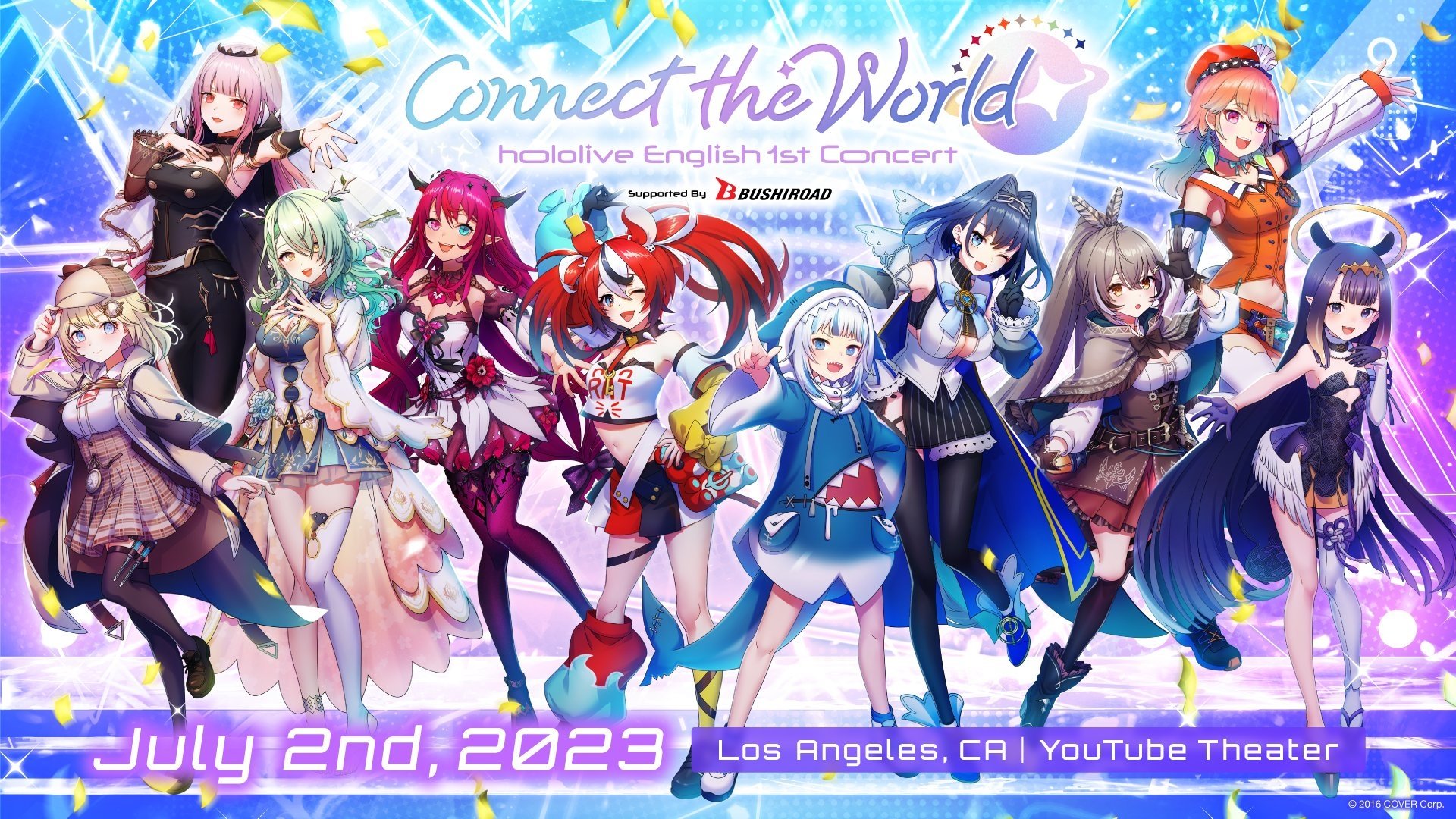 hololive English 1st Concert - Connect the World (2023)