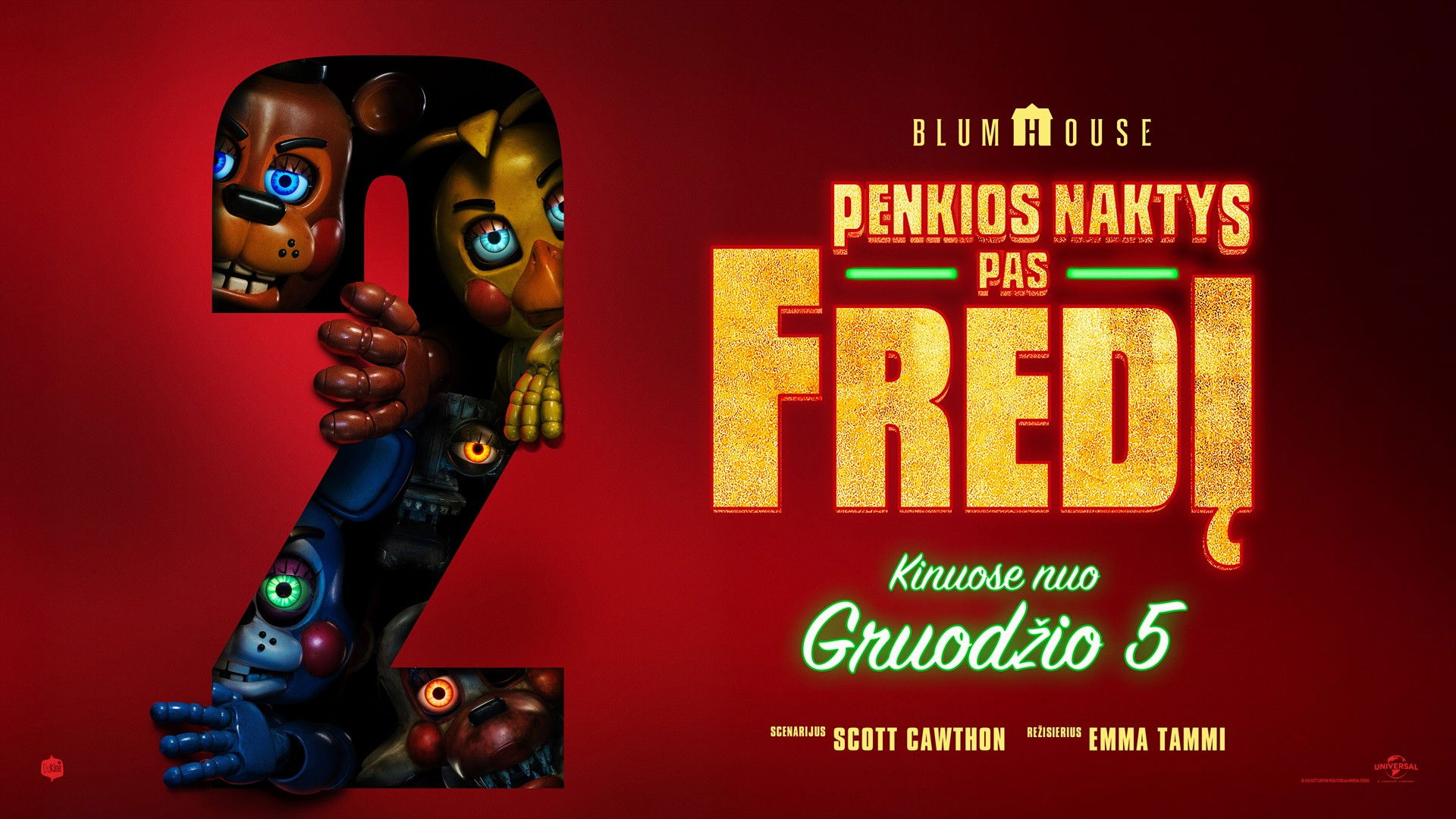 Five Nights at Freddy's 2 backdrop