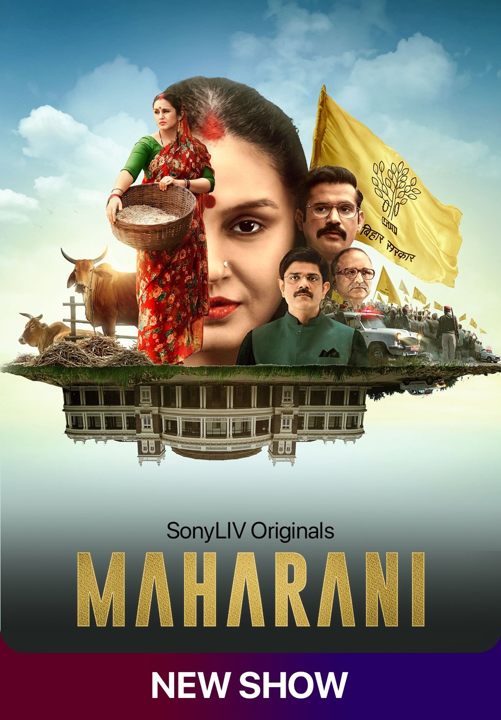 Download Maharani: Season 3 (2024) Hindi Complete SonyLIV Original WEB-DL Web-Series 1080p 720p & 480p Filmyhut