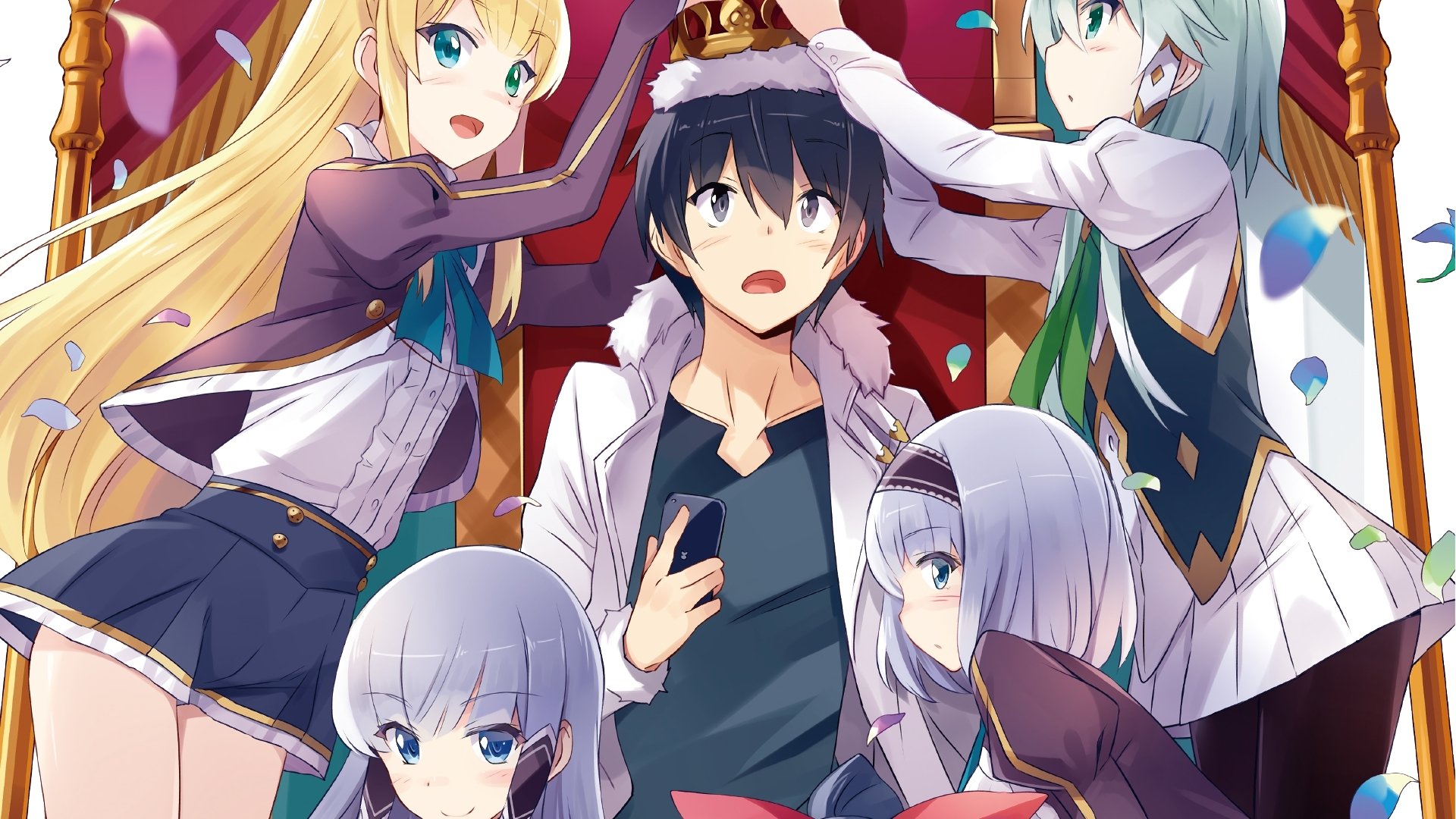 isekai wa smartphone #anime #dublado #viral #animescompletos #isekaiwa