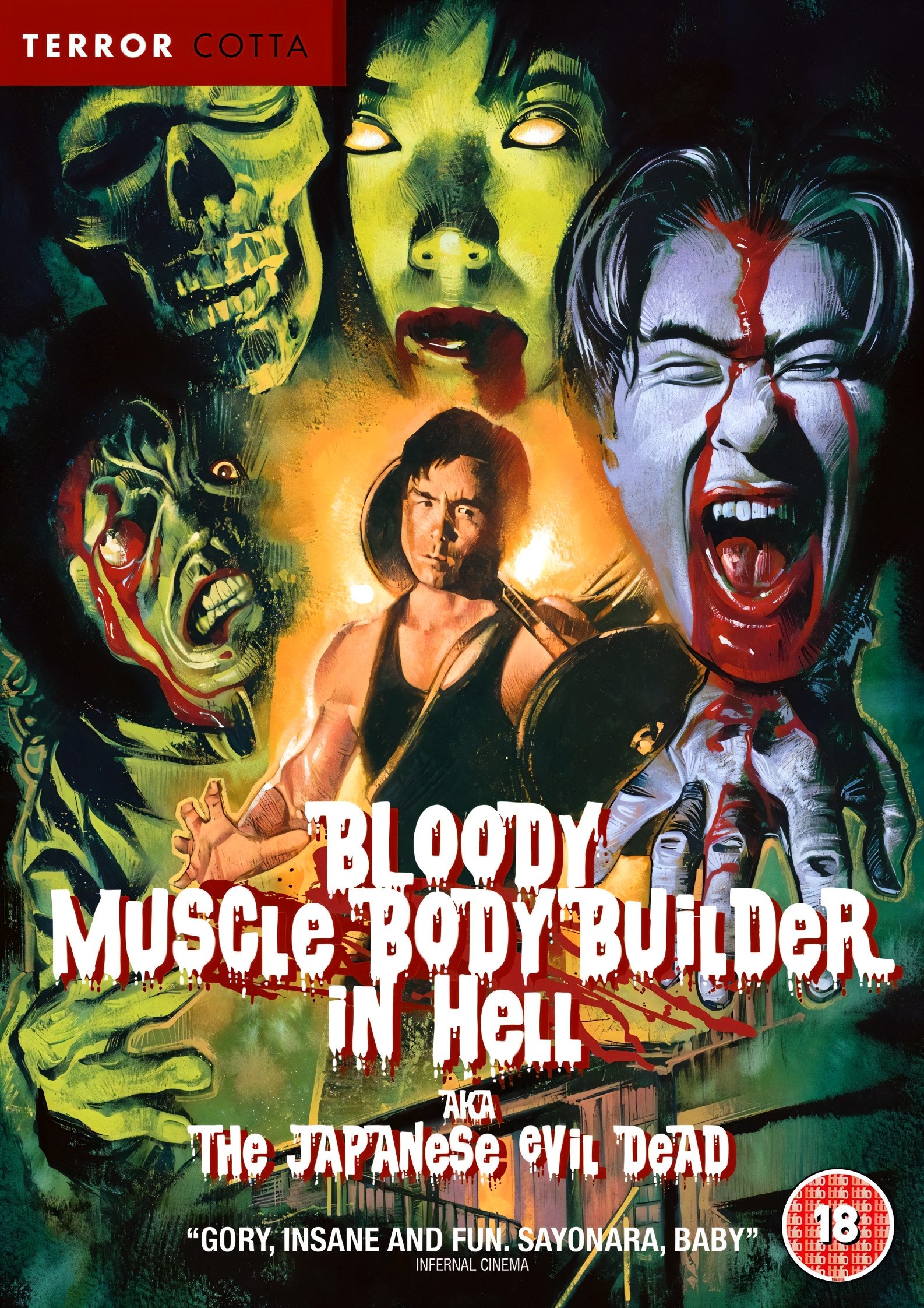 Bloody Muscle Body Builder in Hell