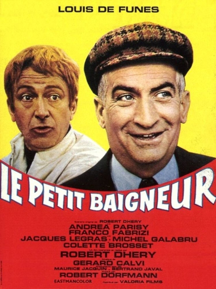 EN - Le Petit Baigneur, The Little Bather (1968) LOUIS DE FUNES