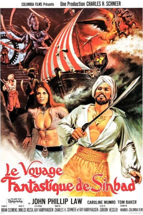 Affiche du film Le Voyage fantastique de Sinbad 175264