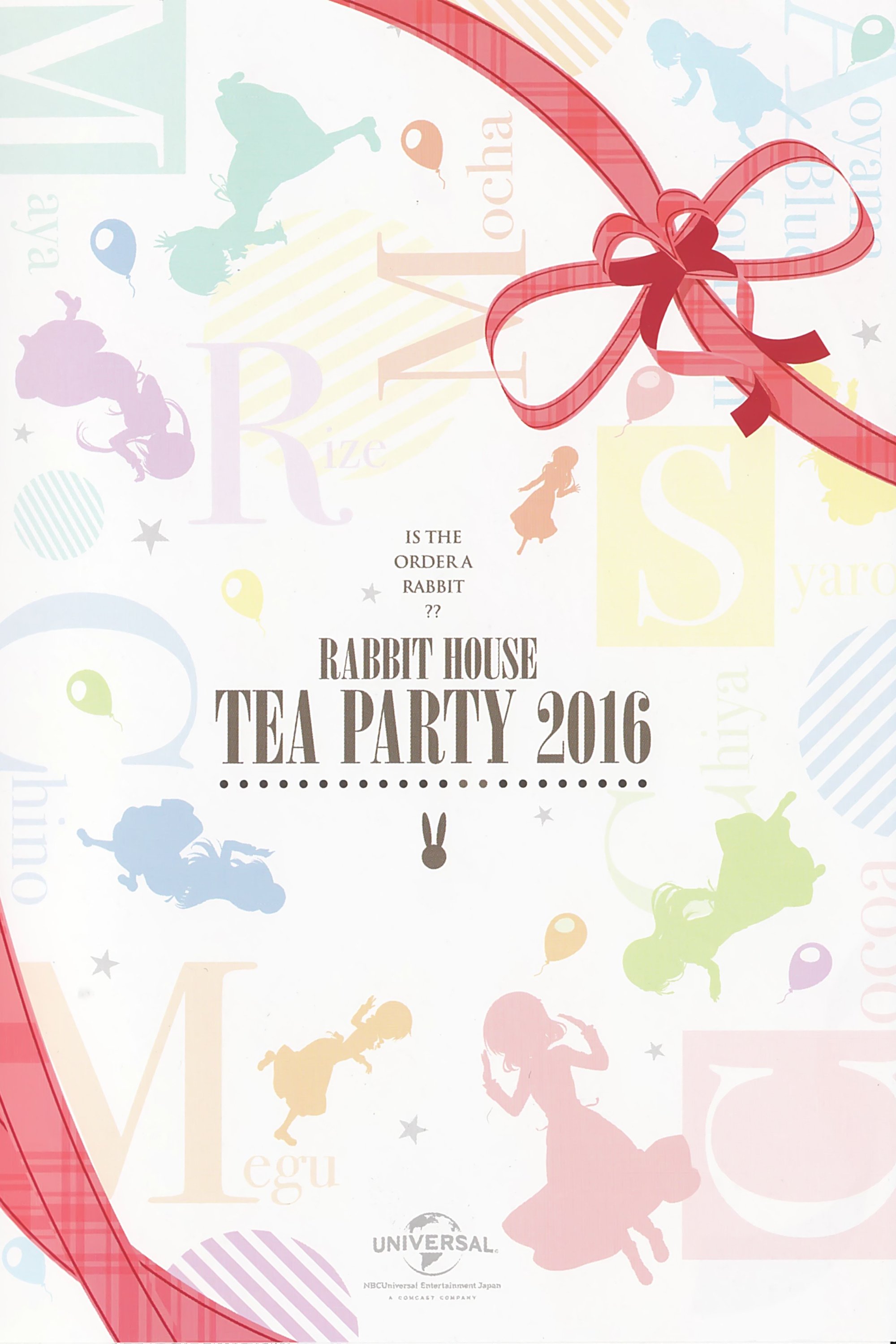 Is the Order a Rabbit?? Rabbit House Tea Party 2016