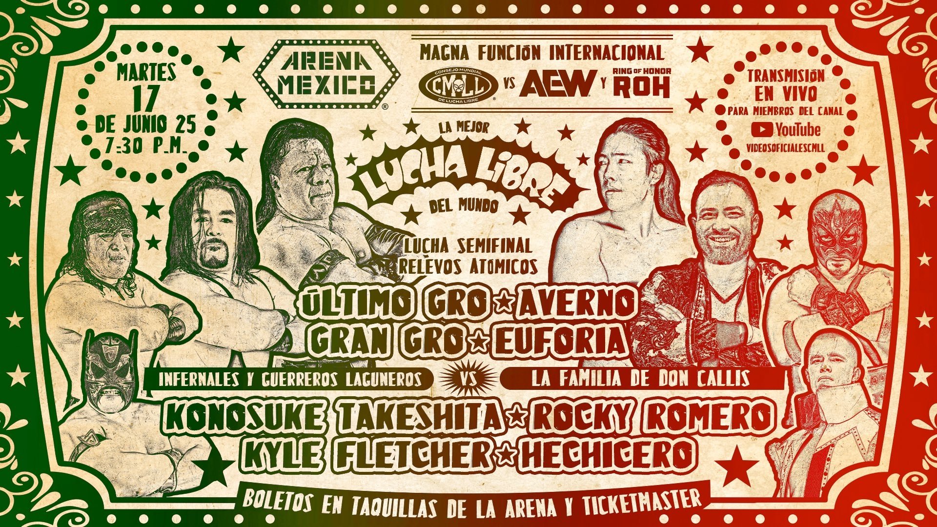 CMLL Martes Populares - CMLL vs. AEW/ROH