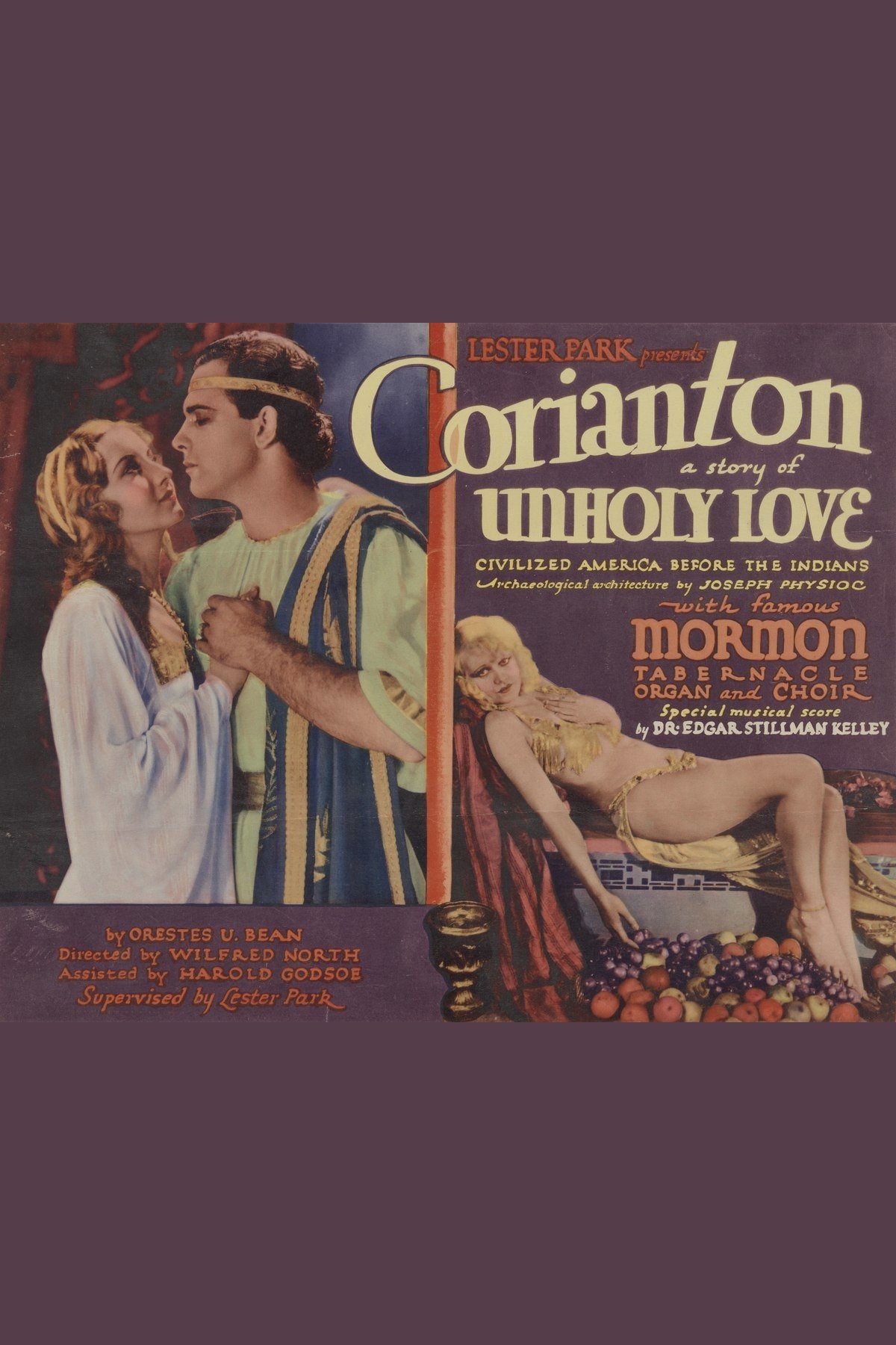 Corianton: A Story of Unholy Love