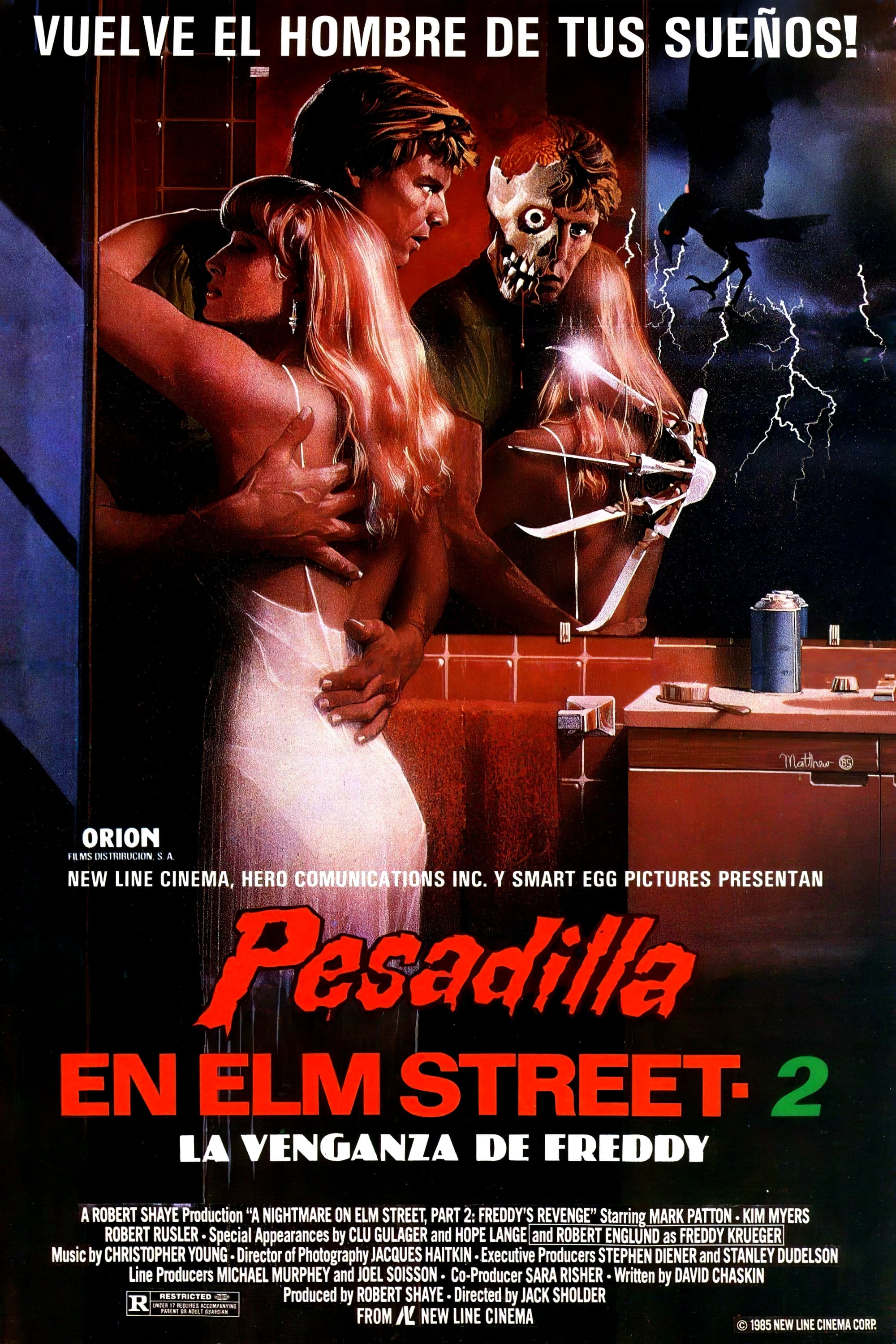 1985 A Nightmare On Elm Street Part 2: Freddy's Revenge