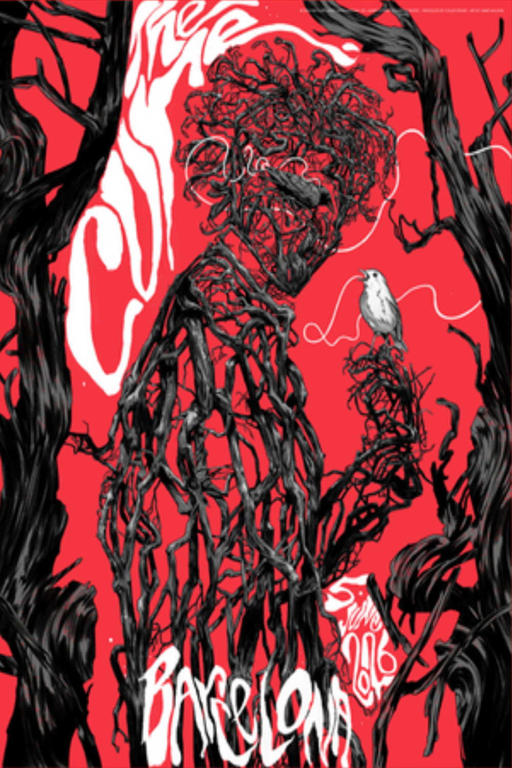 The Cure - Primavera Sound 2026 Barcelona (2026) - Robert Smith Credit Poster