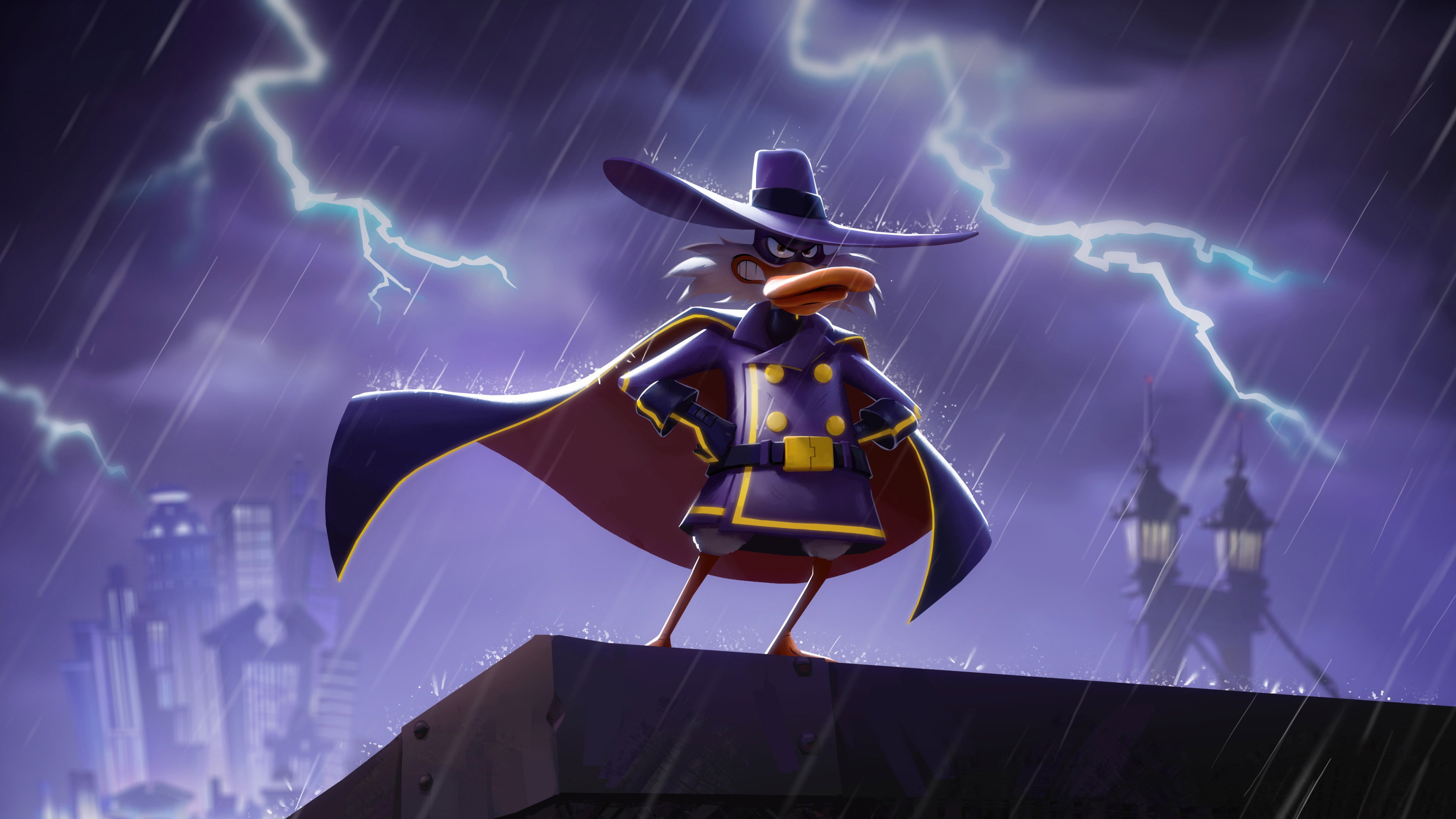 Darkwing Duck backdrop
