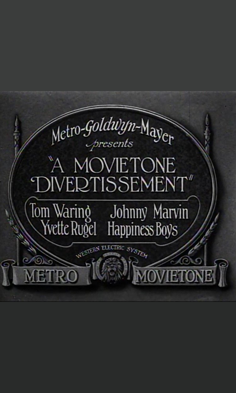 A Movietone Divertissement A Movietone Divertissement