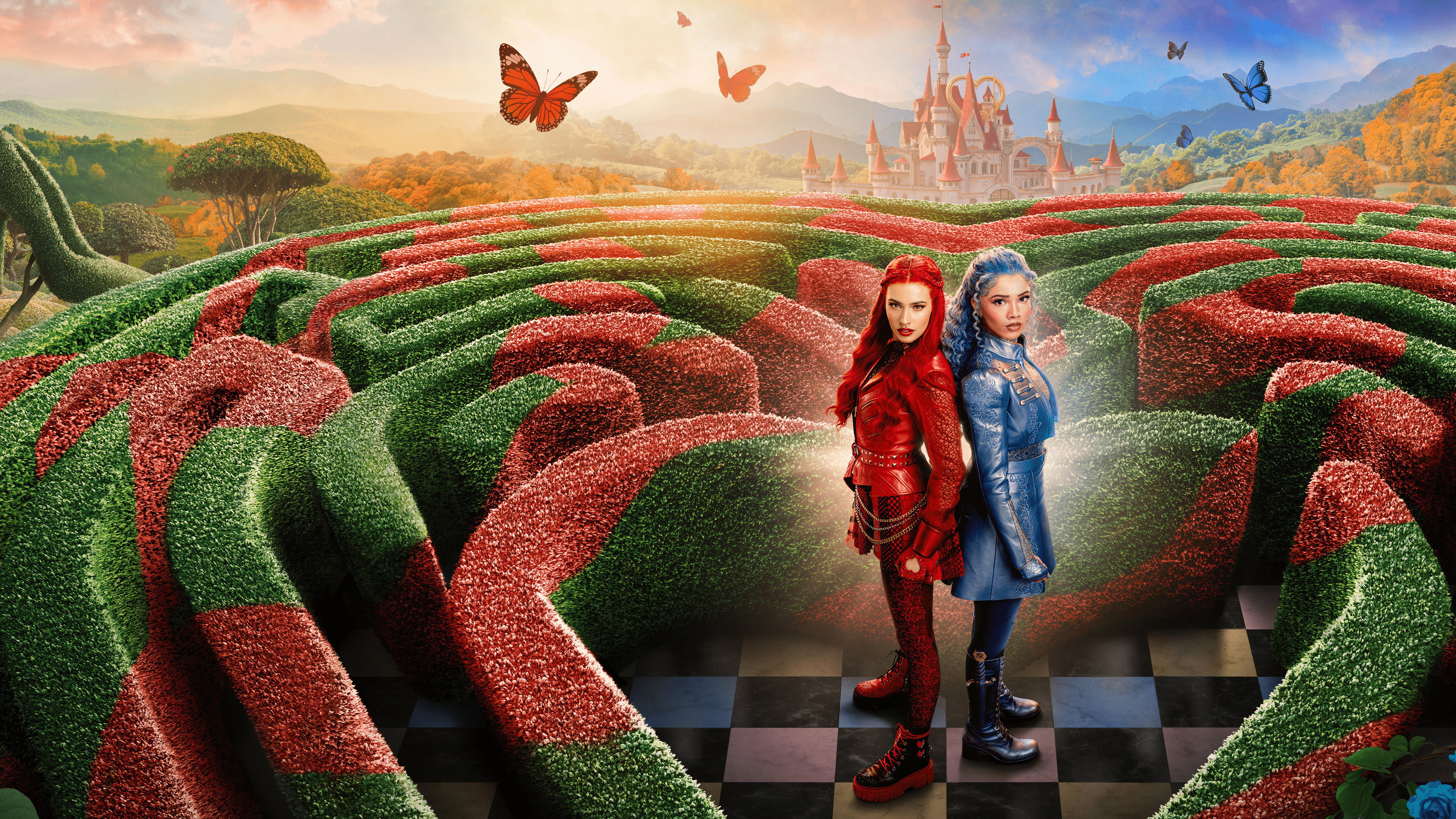 Descendants: Wicked Wonderland backdrop
