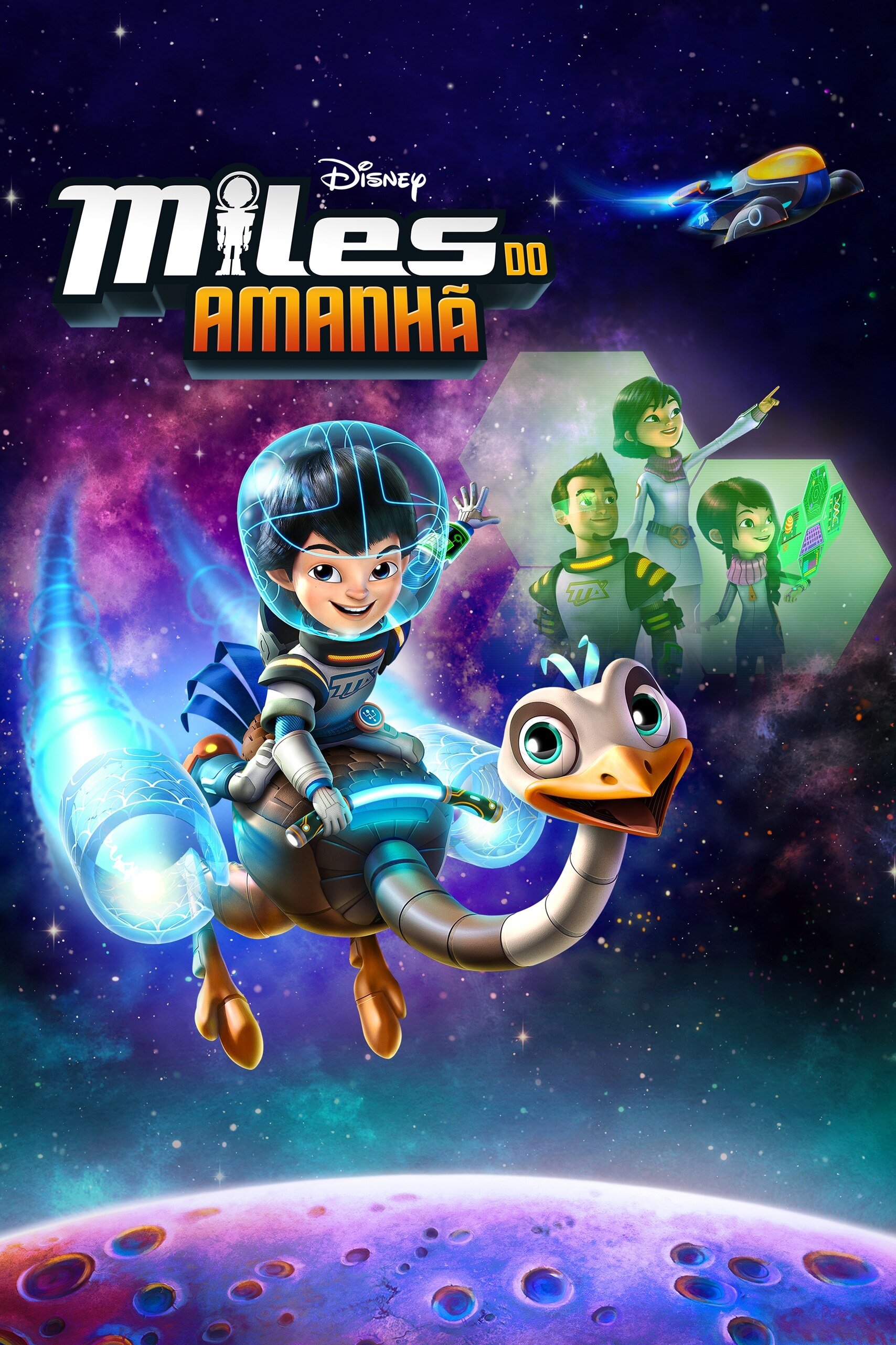 Capa da série Miles do Amanhã