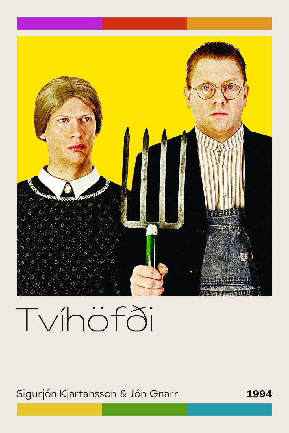Poster for Tvíhöfði