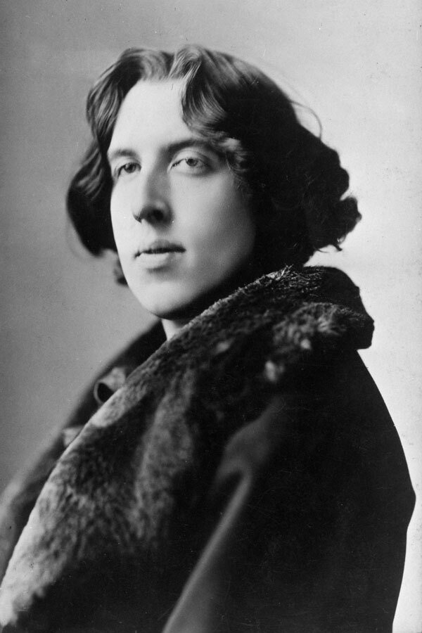 et billede af Oscar Wilde