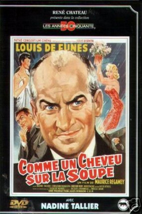 EN - Comme Un Cheveu Sur La Soupe, Crazy In The Noodle (1957) LOUIS DE FUNES