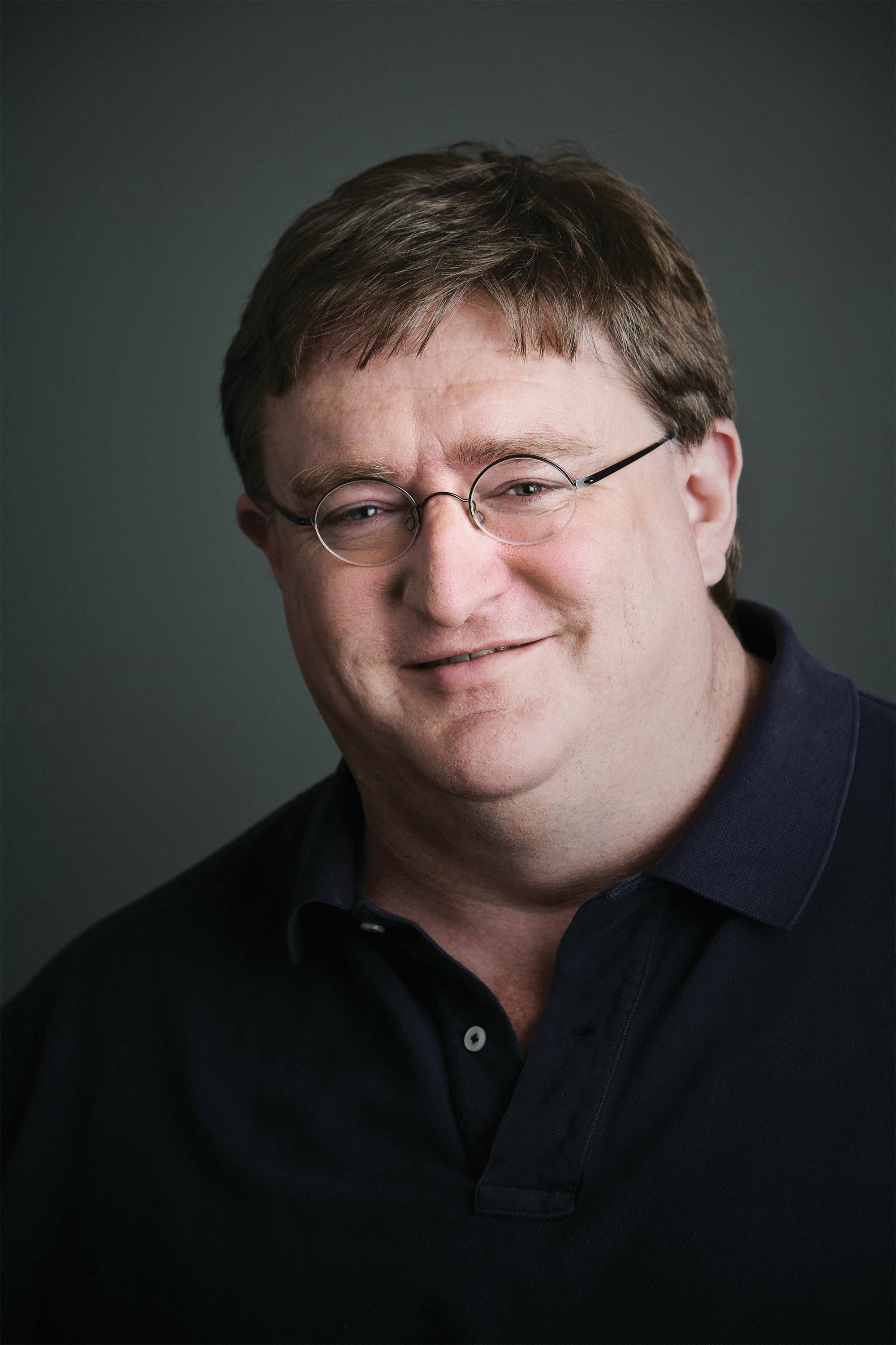 et billede af Gabe Newell