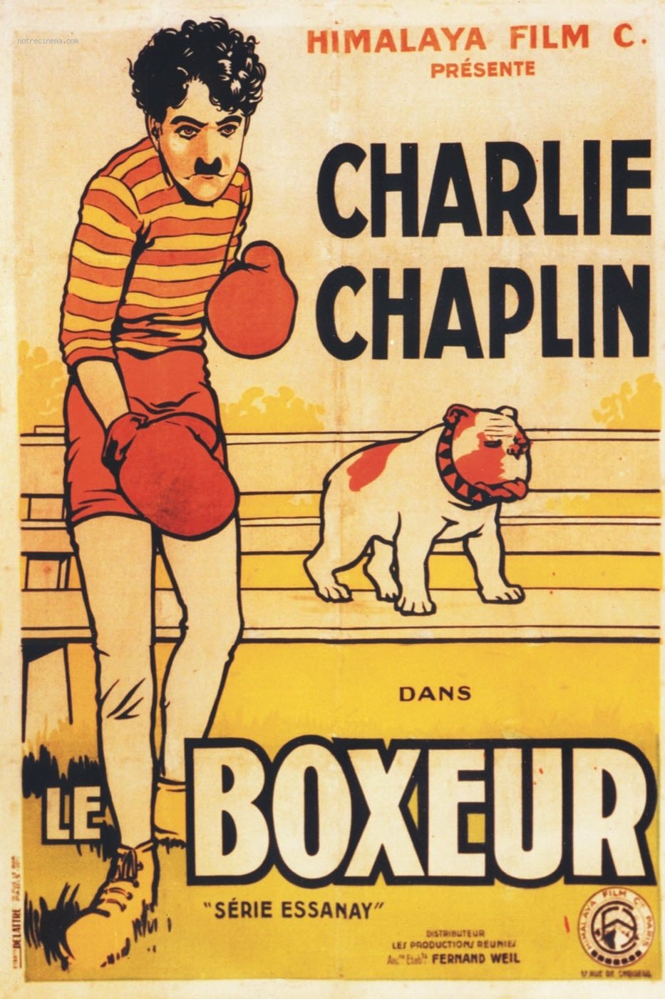 Affiche du film Charlot boxeur 1483