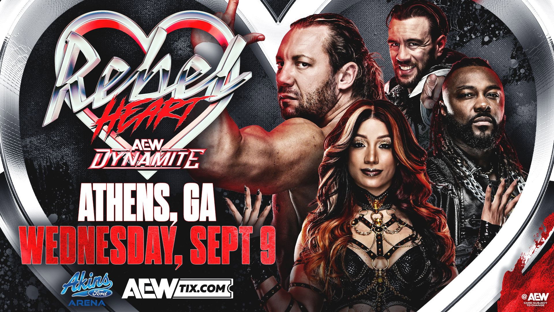All Elite Wrestling: Dynamite Season 8 :Episode 36  September 9, 2026
