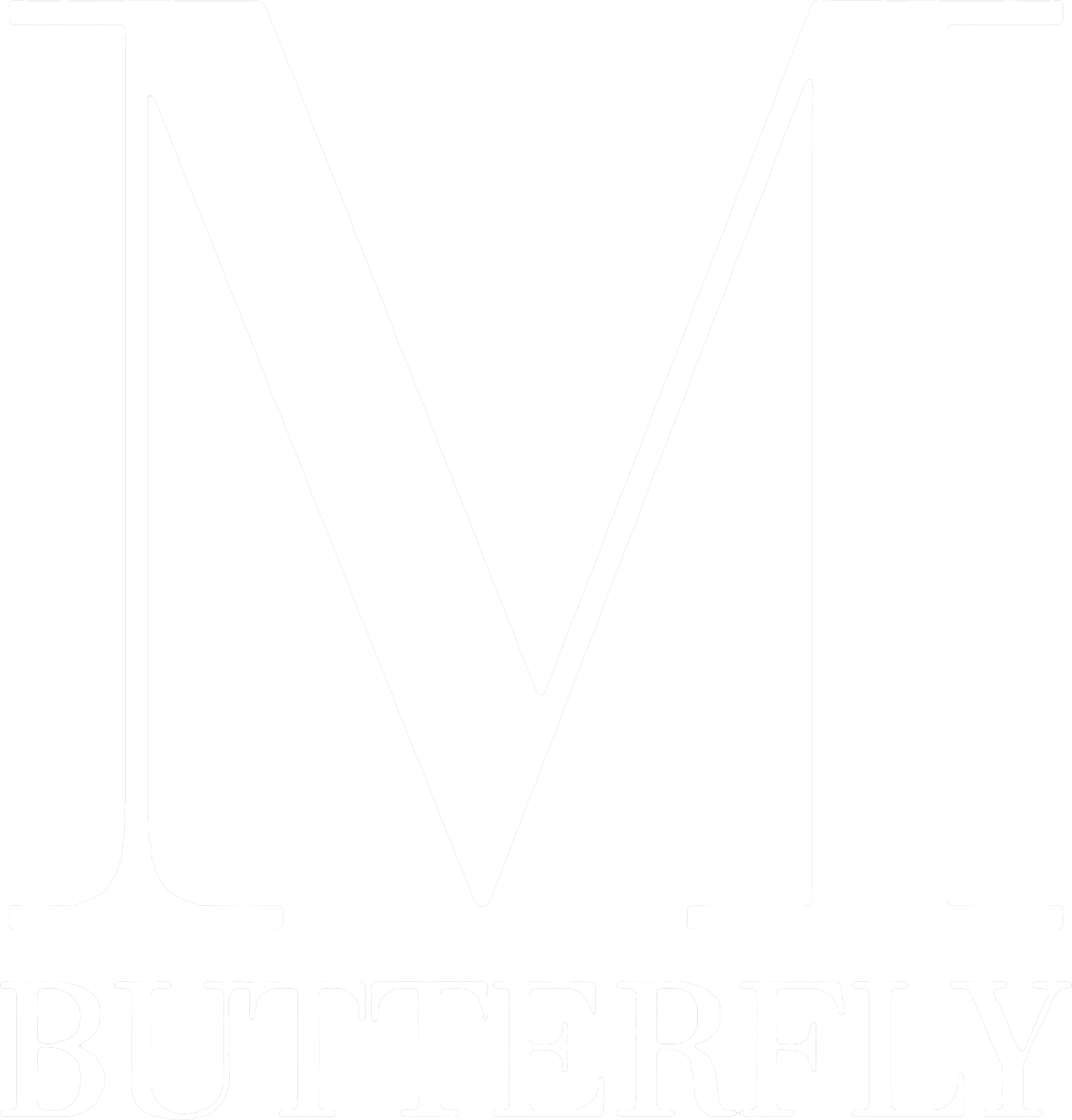 M. Butterfly Logo