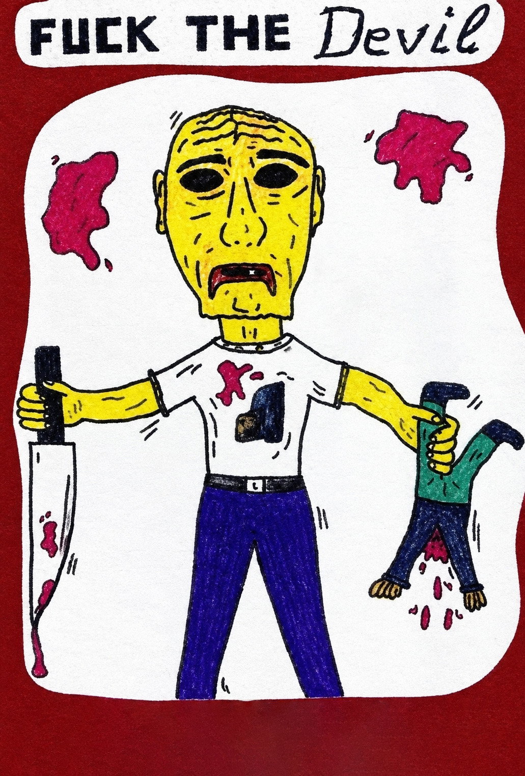 Fuck the Devil Poster