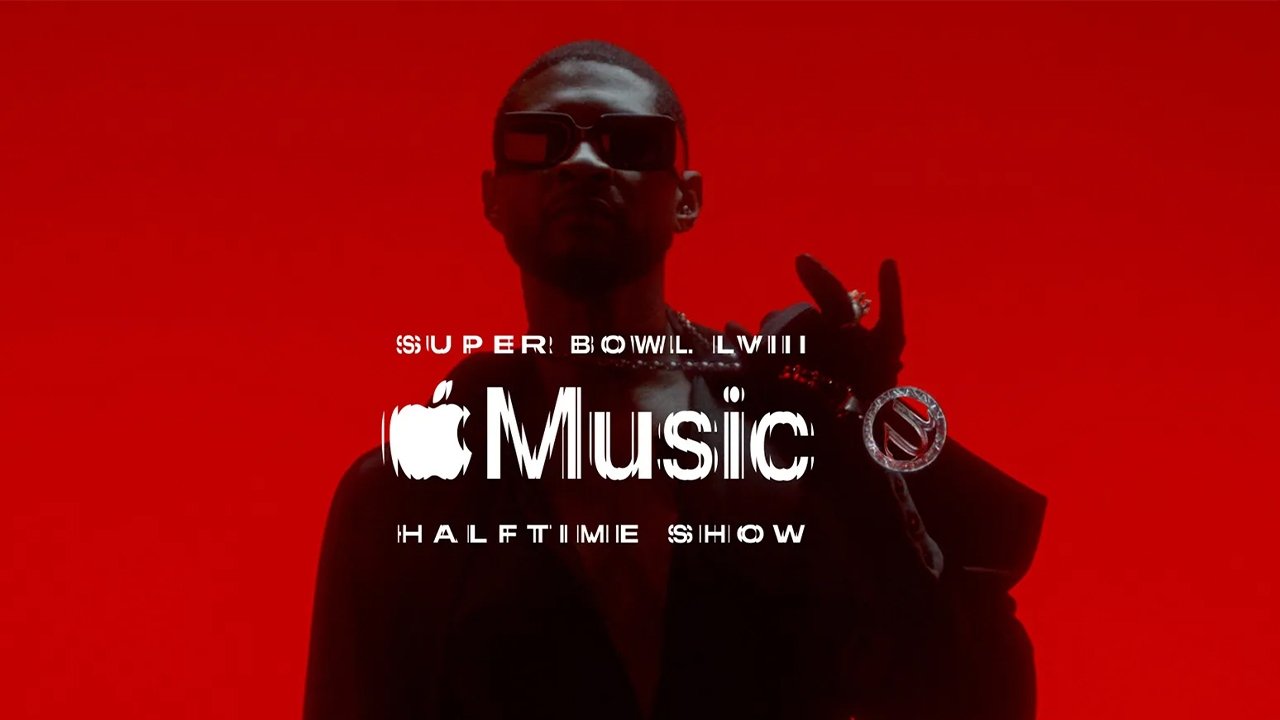 The Apple Music Super Bowl LVIII Halftime Show Starring Usher background