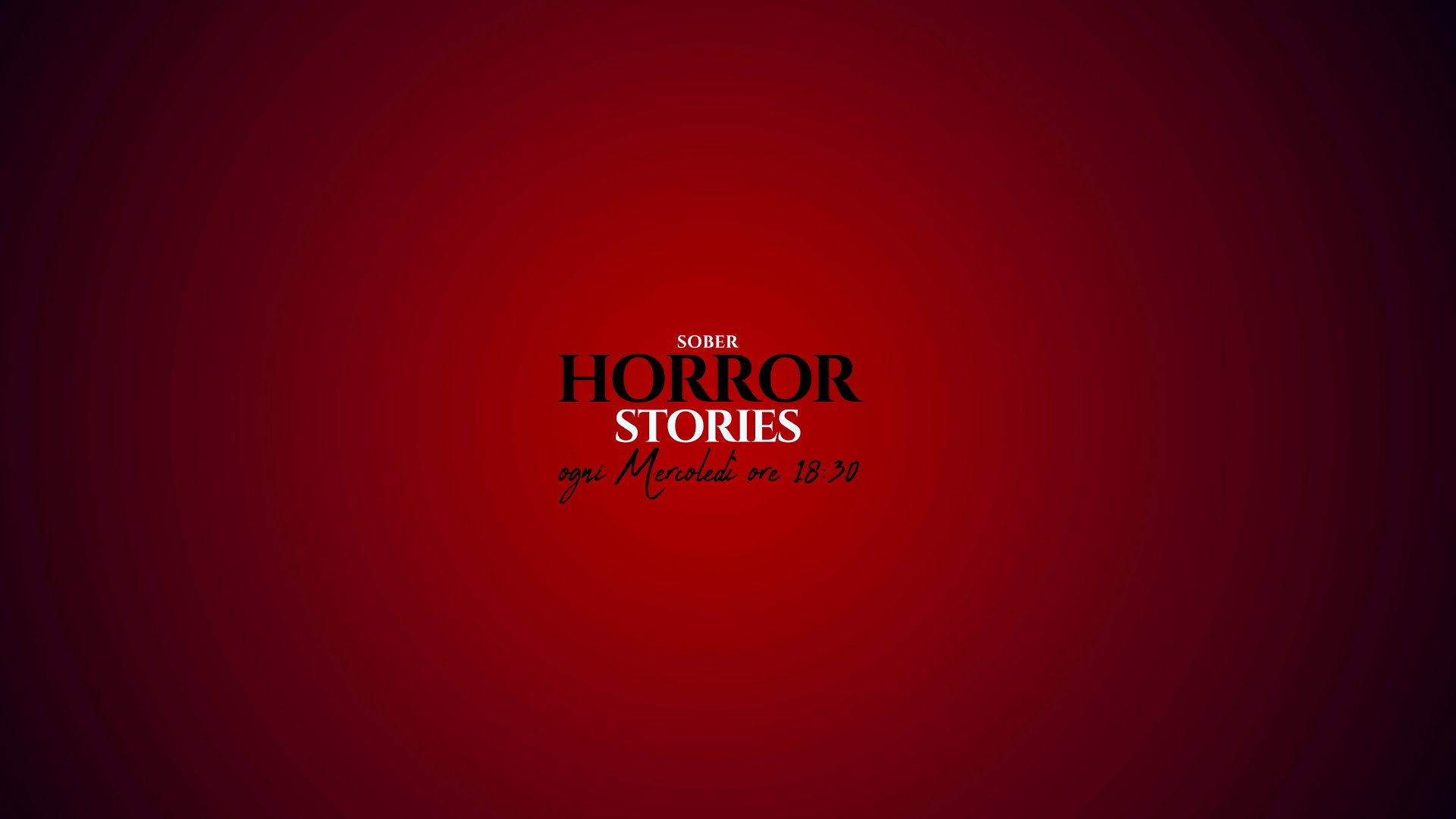 SOBER HORROR STORIES