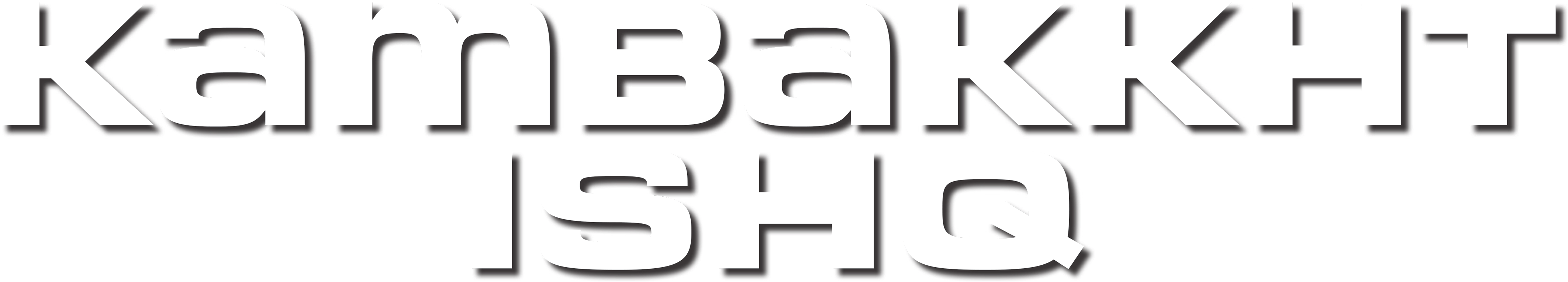 Kambakkht Ishq Logo