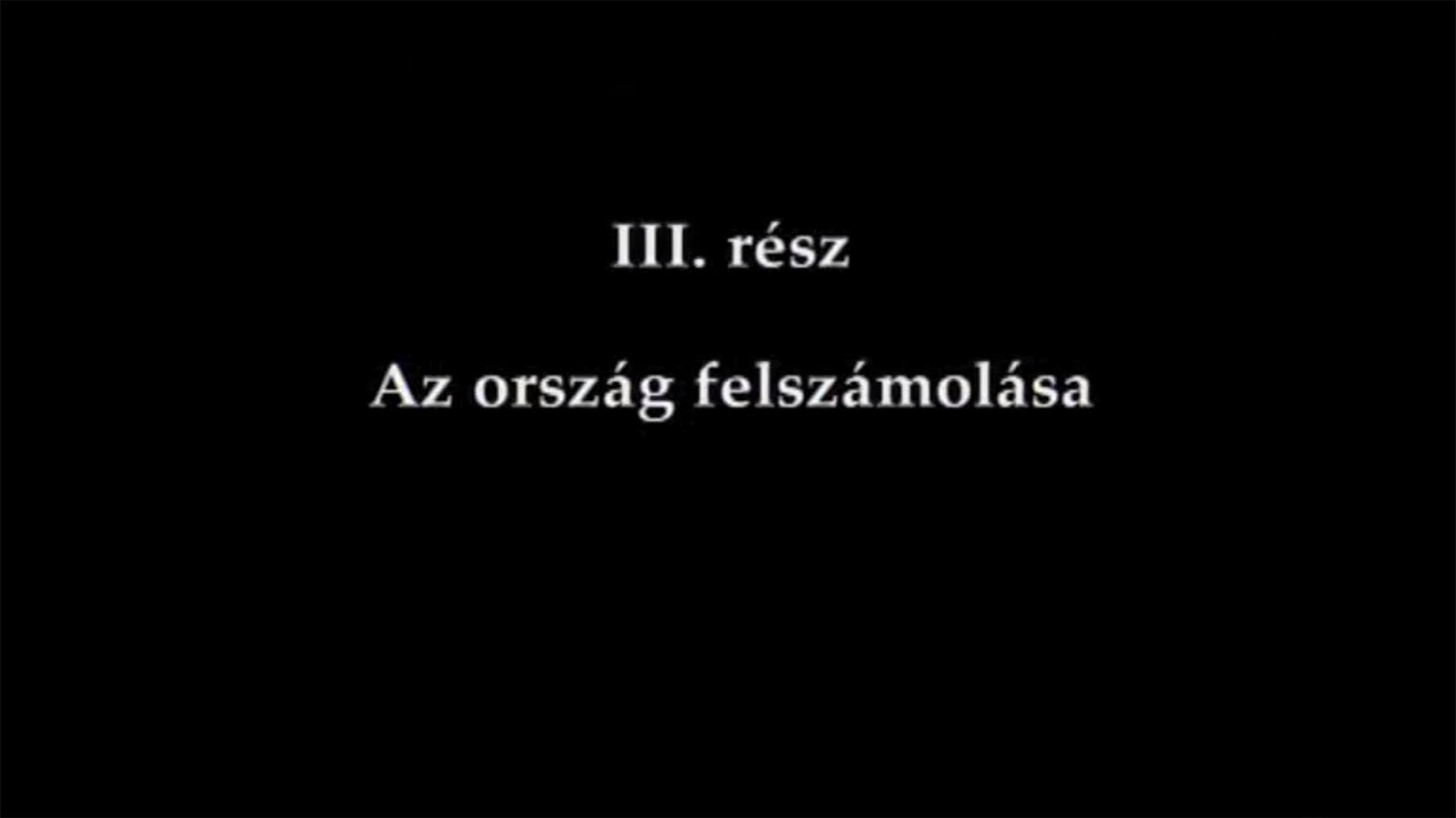 Háború a nemzet ellen - Épisode 3