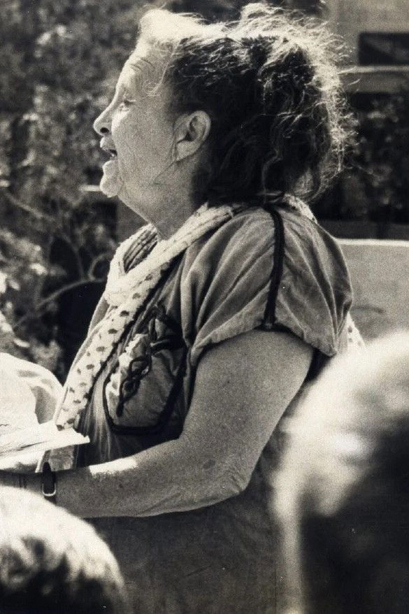 et billede af Arna Mer-Khamis