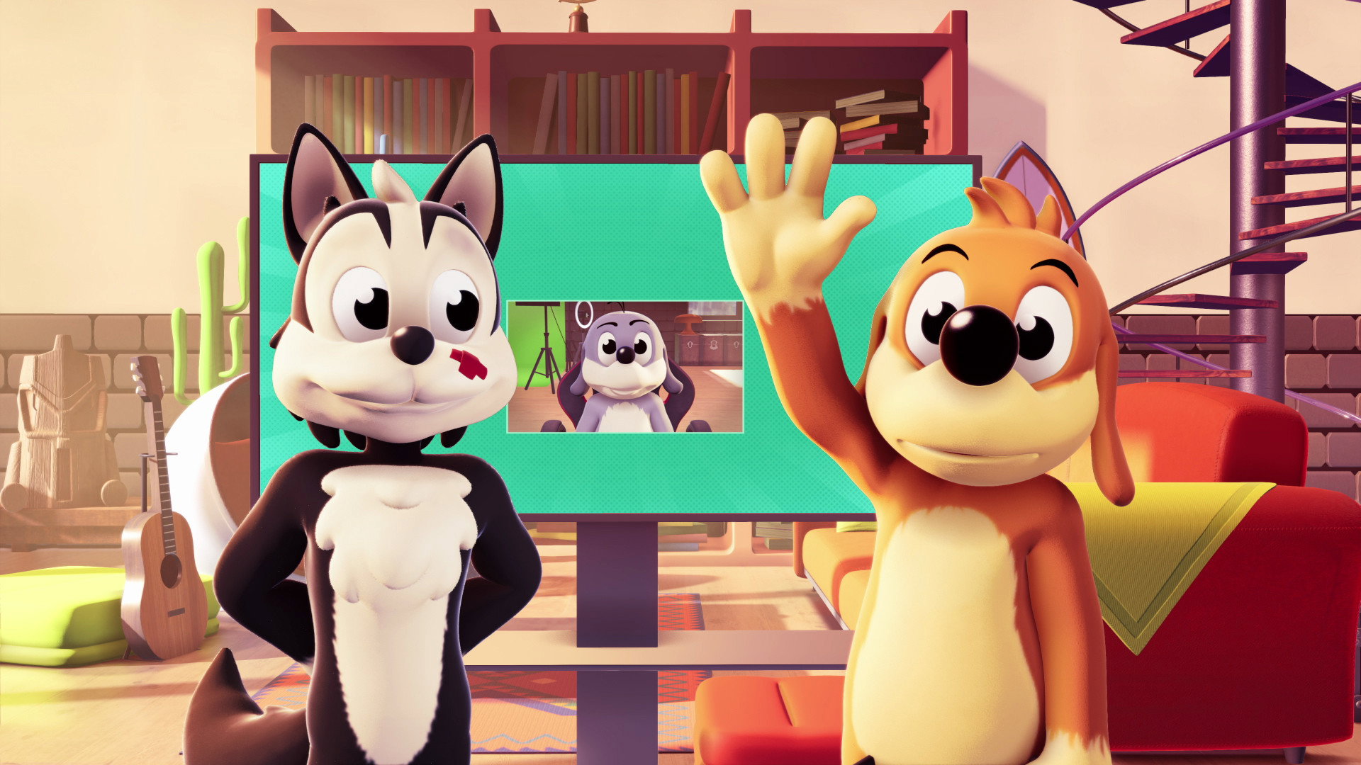 Spiff & Hercules Go Green