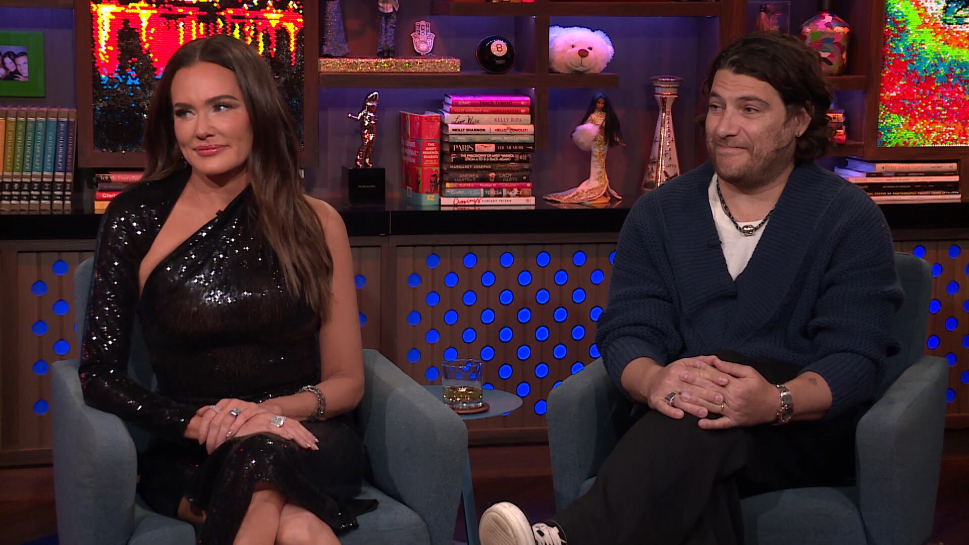 Adam Pally and Meredith Marks