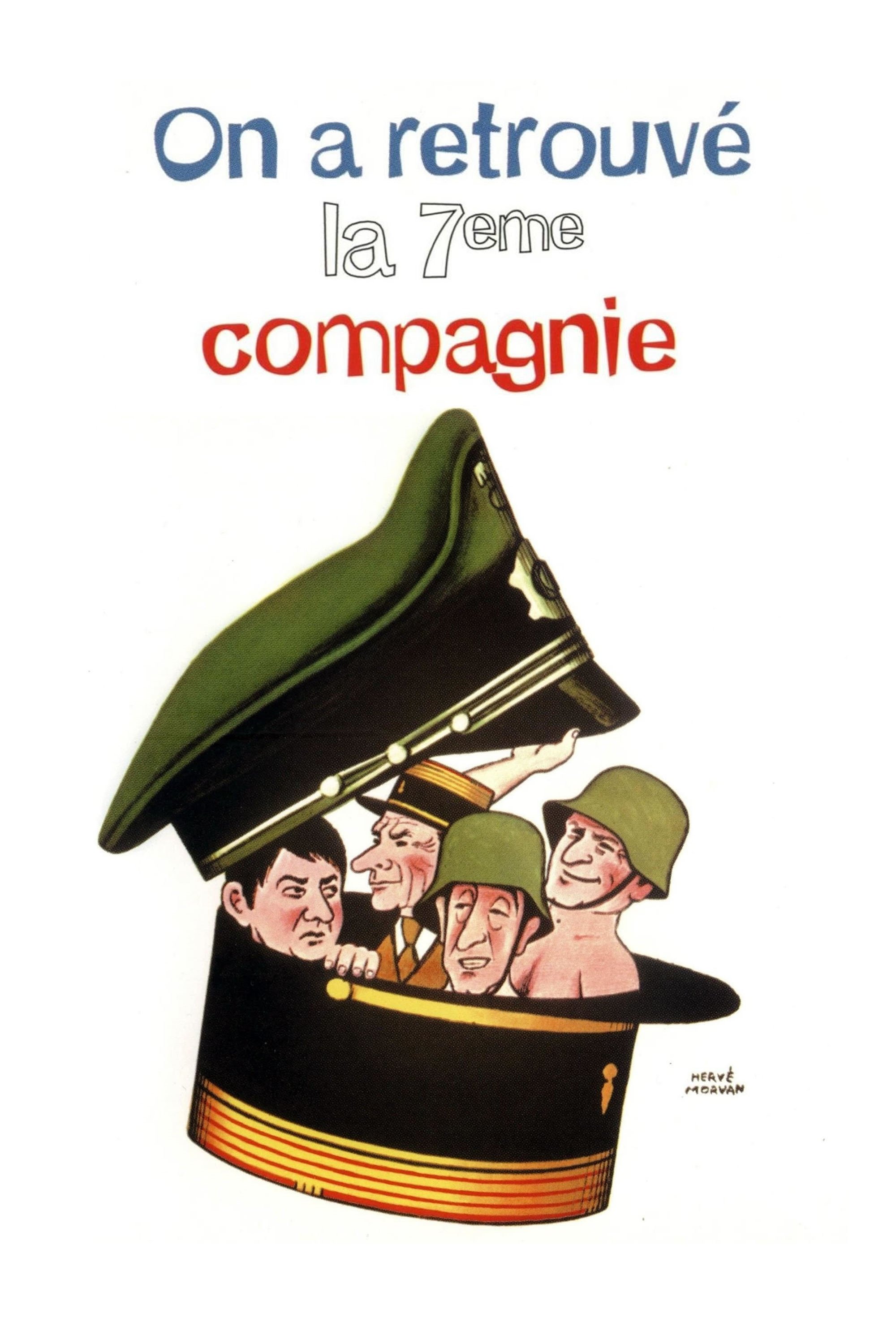 Affiche du film On a retrouvé la 7e compagnie 189733