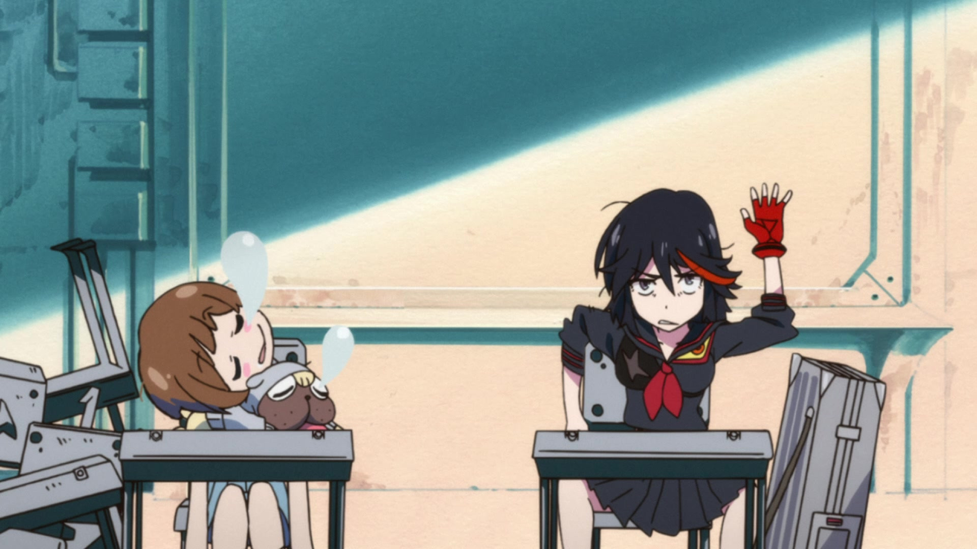 Kill la Kill - Season 1 Episode 19 : Raindrops Keep Falling On My Head