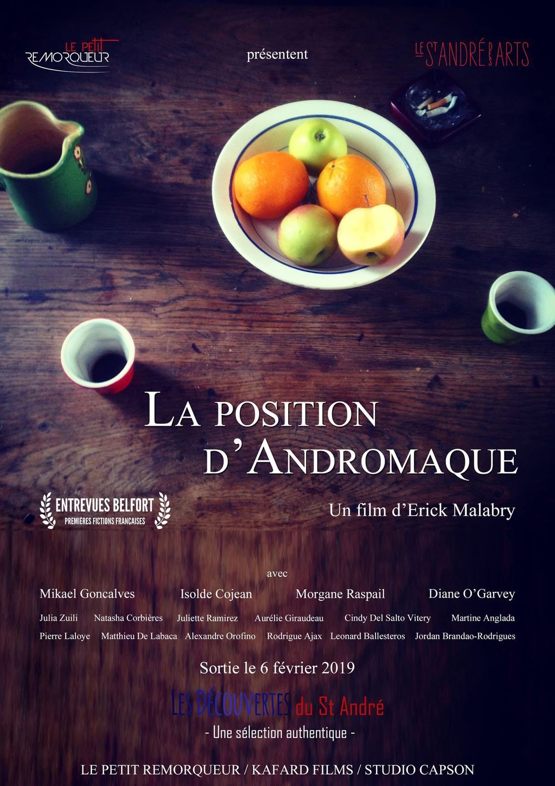 Affiche du film La Position d'Andromaque 141542