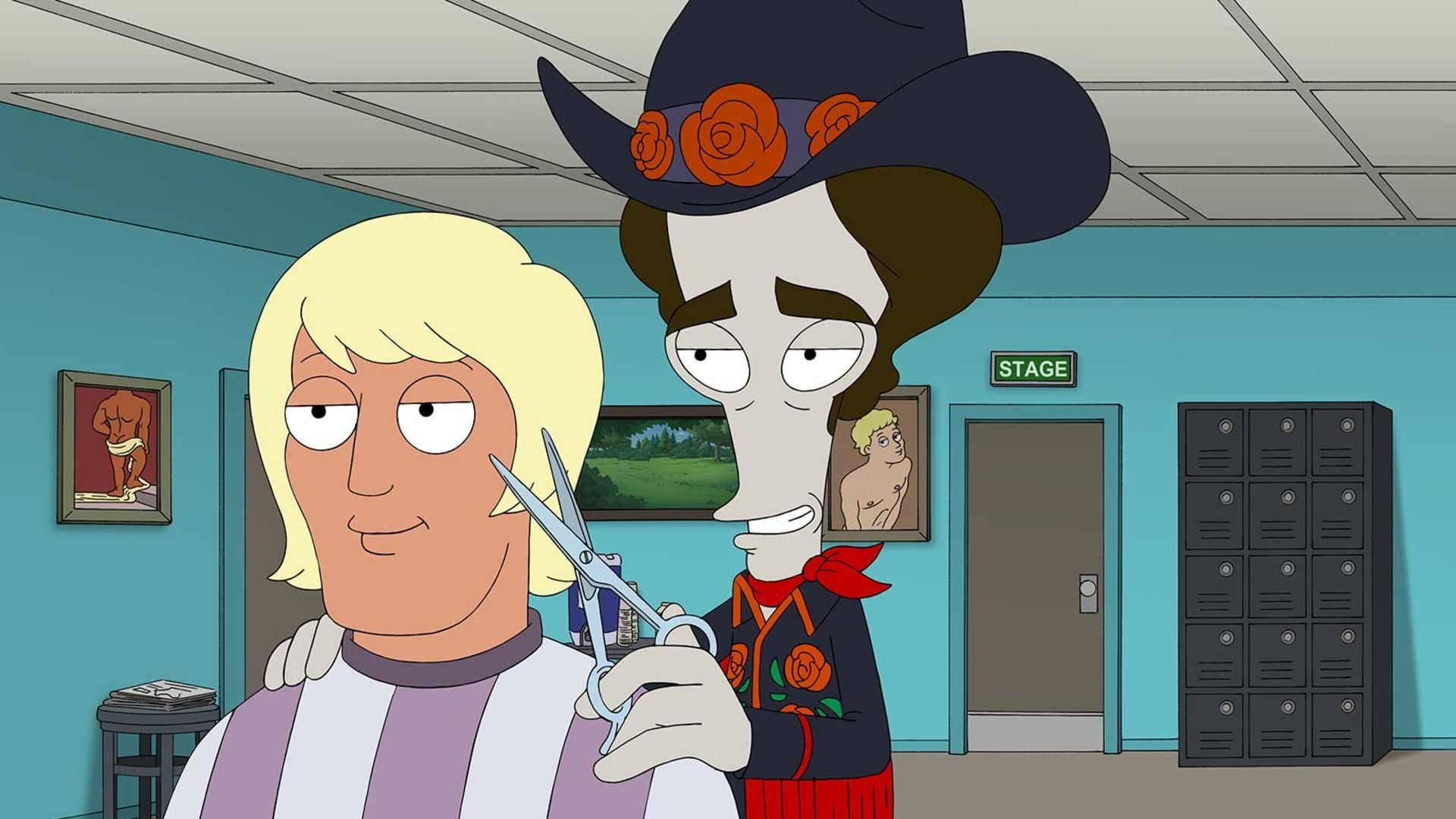 American Dad! Season 17 :Episode 3  Cheek to Cheek: A Stripper's Story