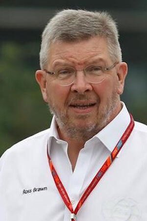 et billede af Ross Brawn