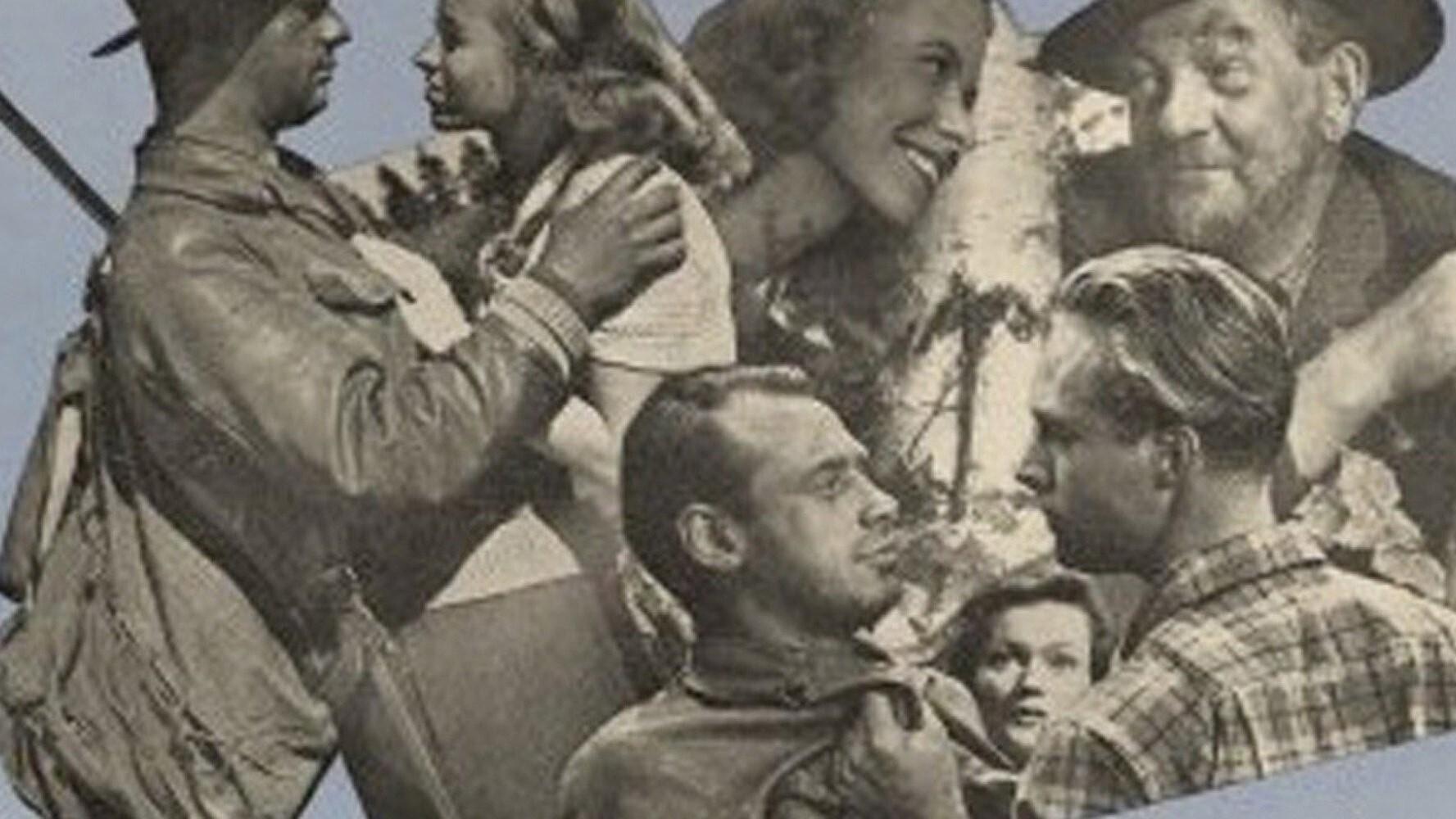 Flottare med färg (1952)