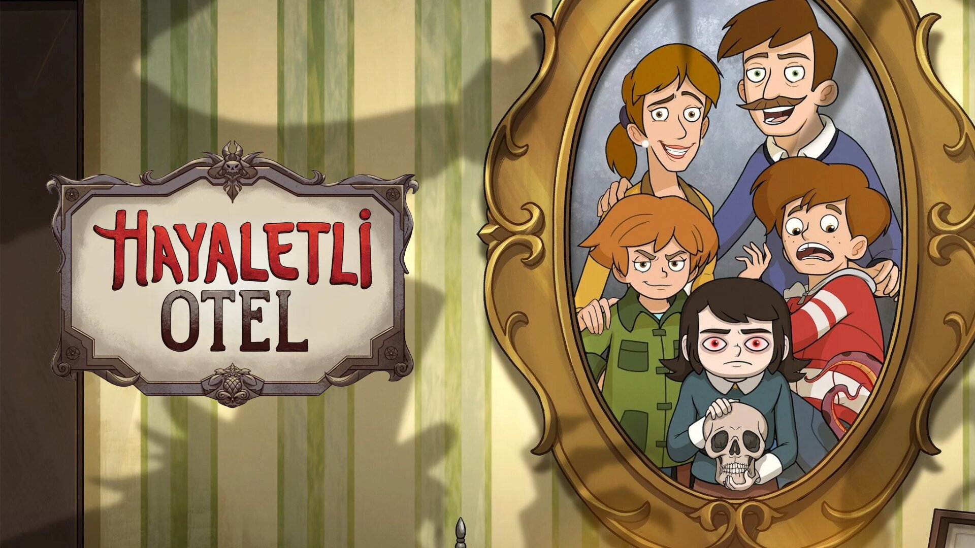 Haunted Hotel backdrop