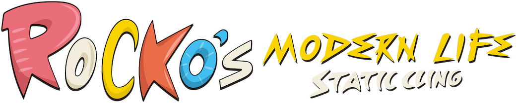 Rocko's Modern Life: Static Cling Logo