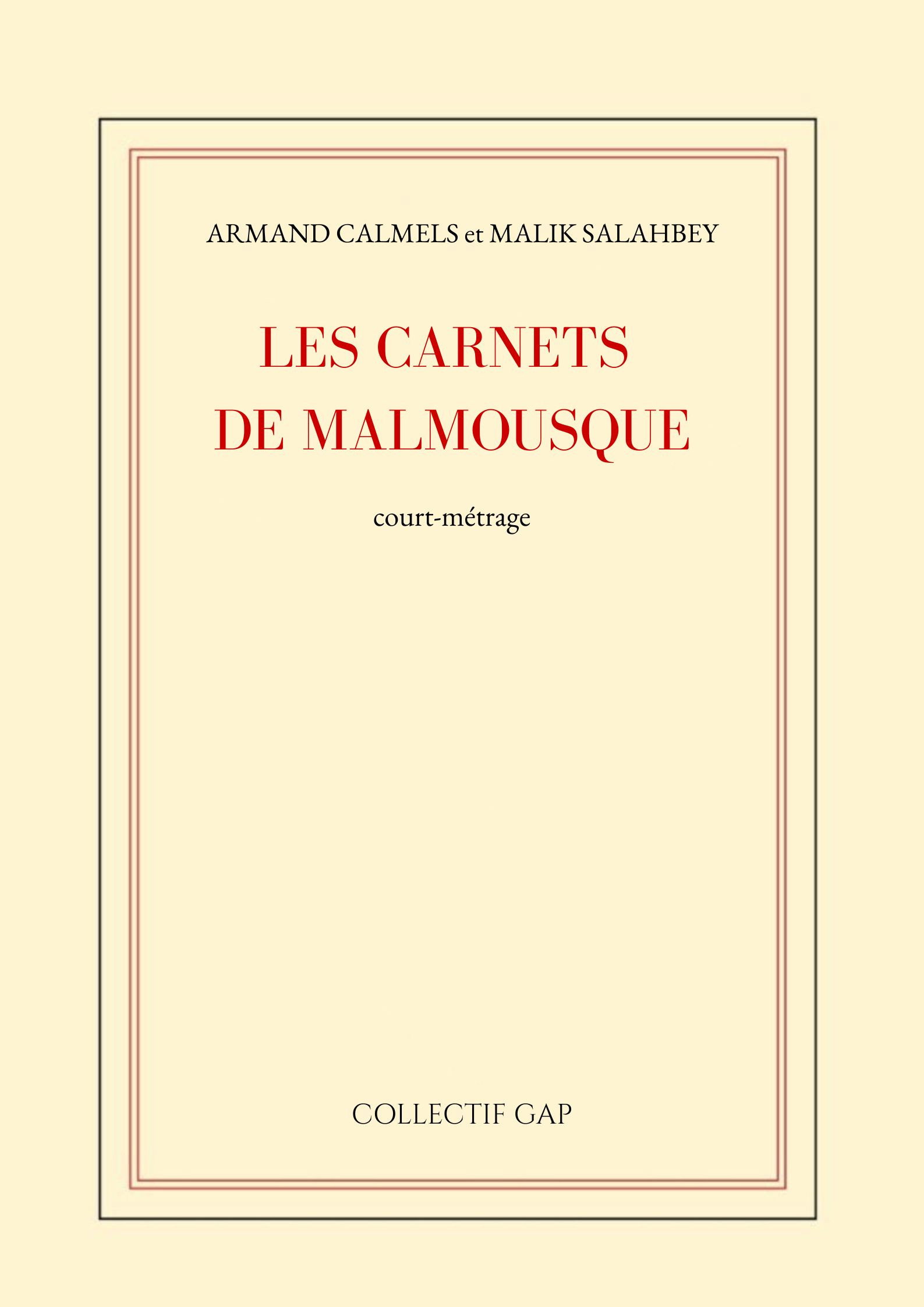 Les carnets de Malmousque