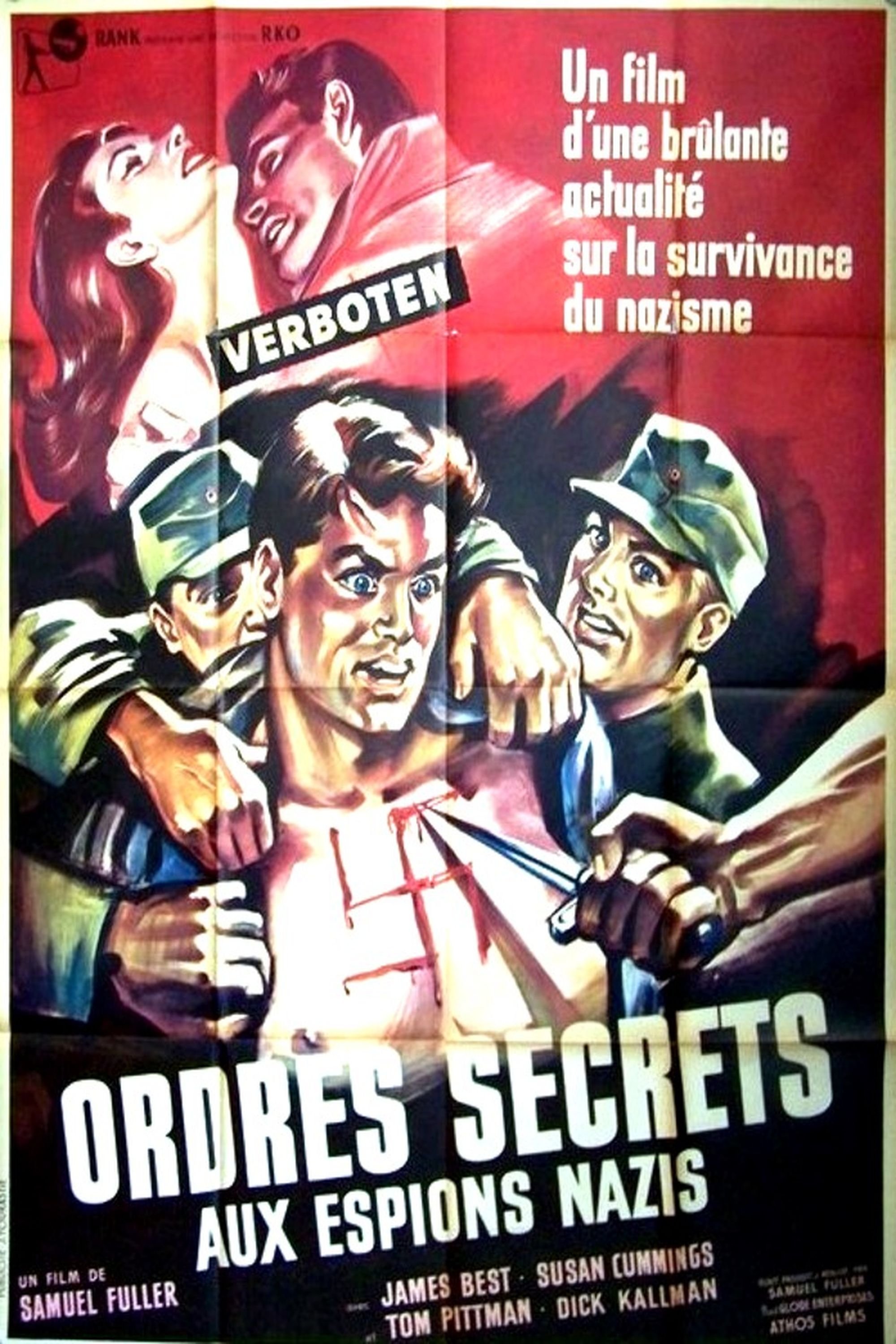 Affiche du film Ordres secrets aux espions nazis 24663