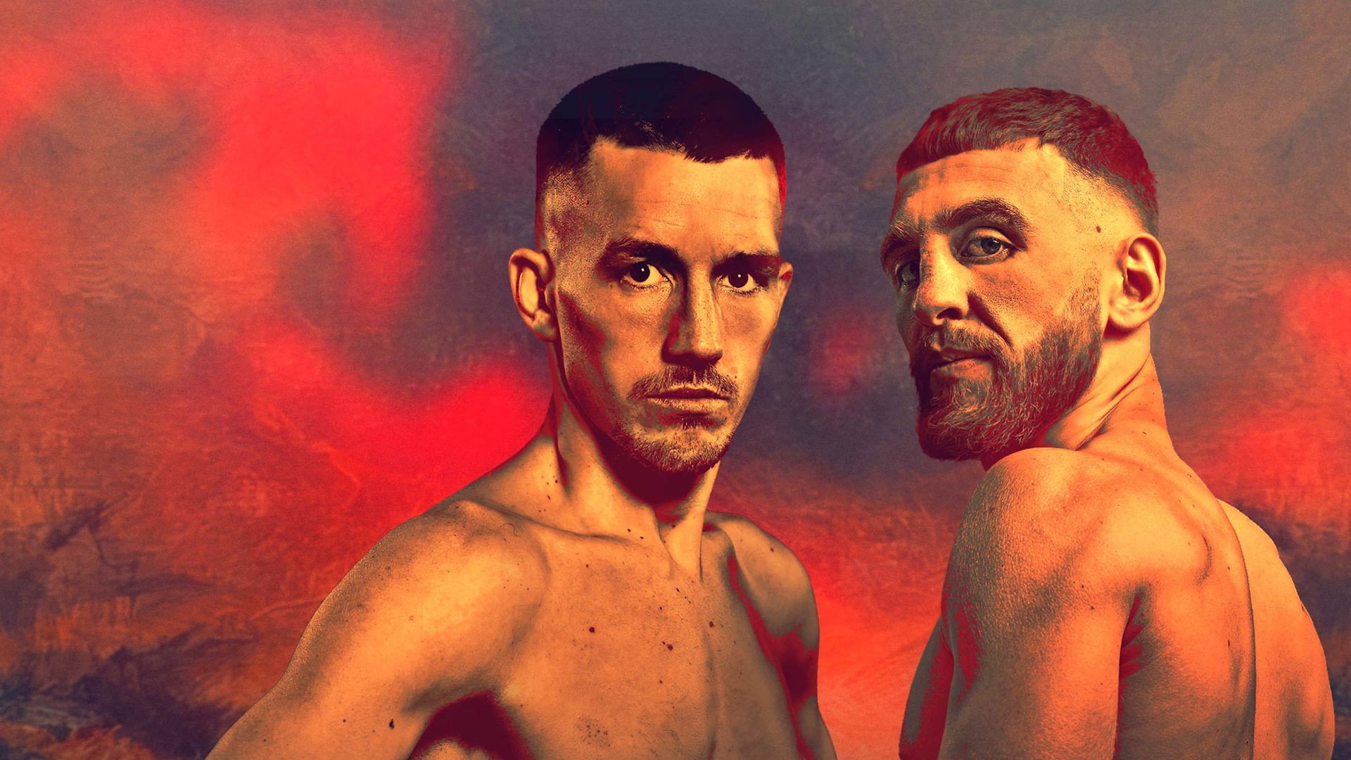 Liam Davies vs. Nathaniel Collins backdrop