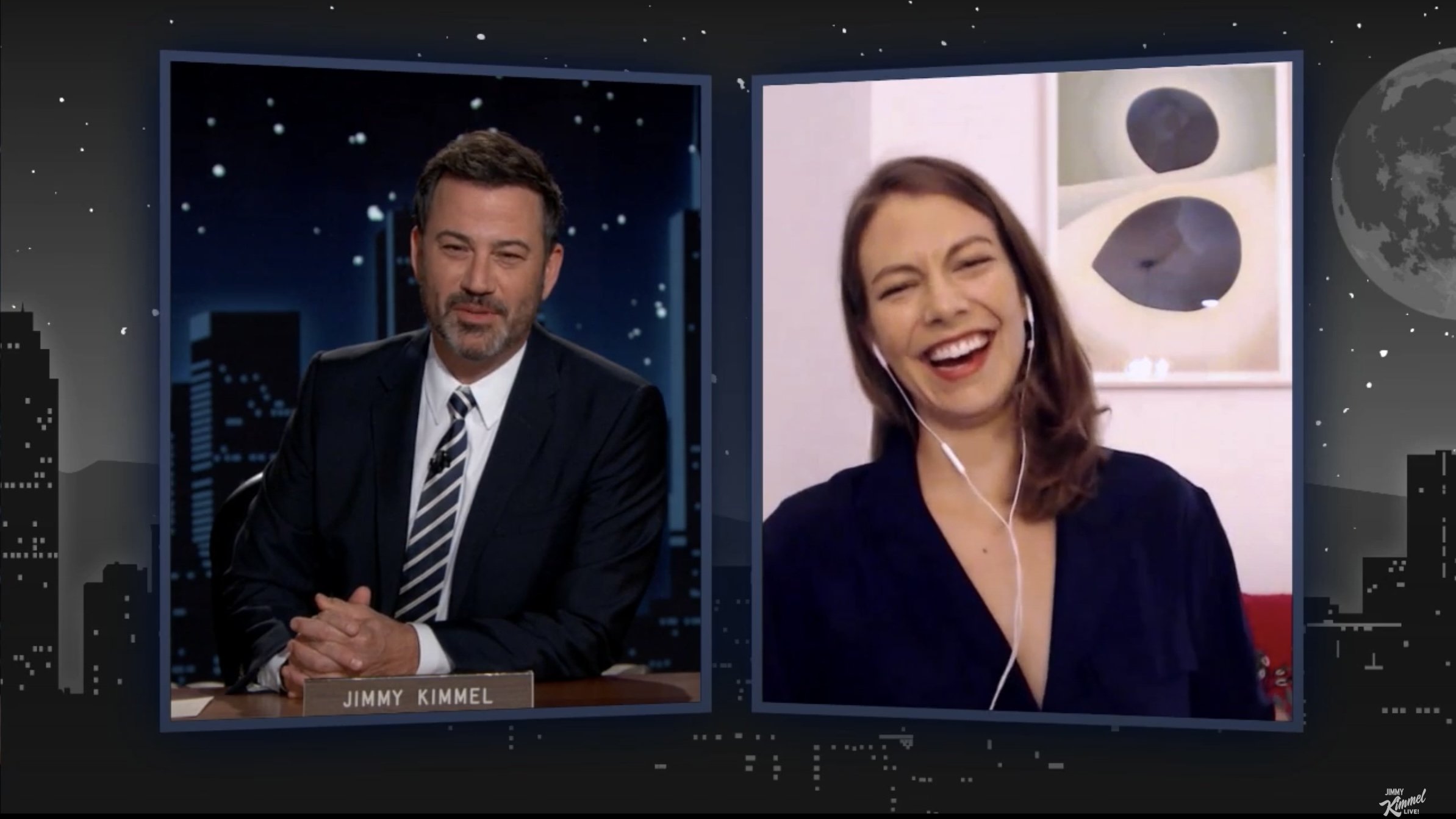 Jimmy Kimmel Live! - Season 19 Episode 8 : Travis Scott/Lauren Cohan