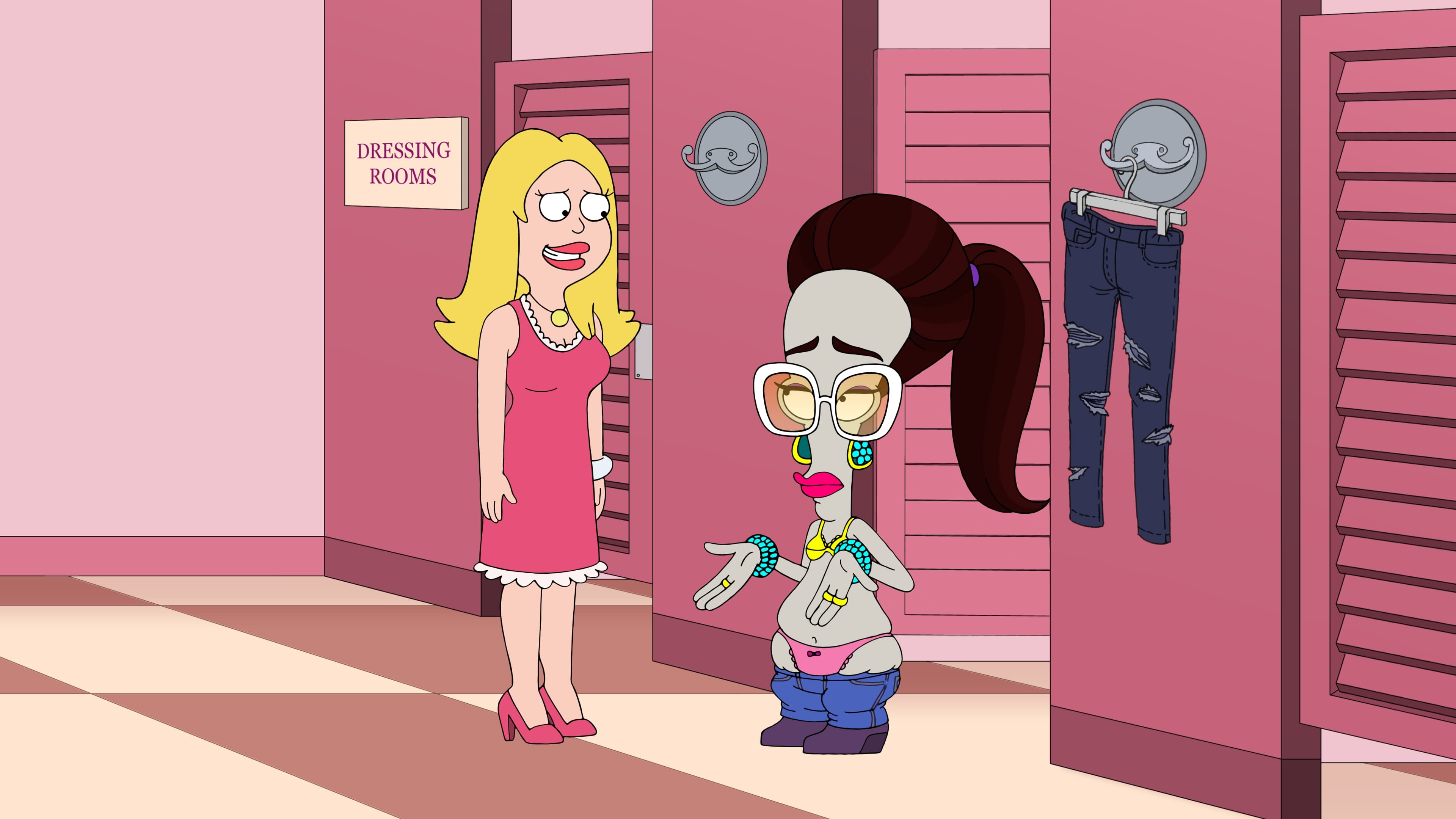 American Dad! Season 16 :Episode 2  I Am The Jeans: The Gina Lavetti Story