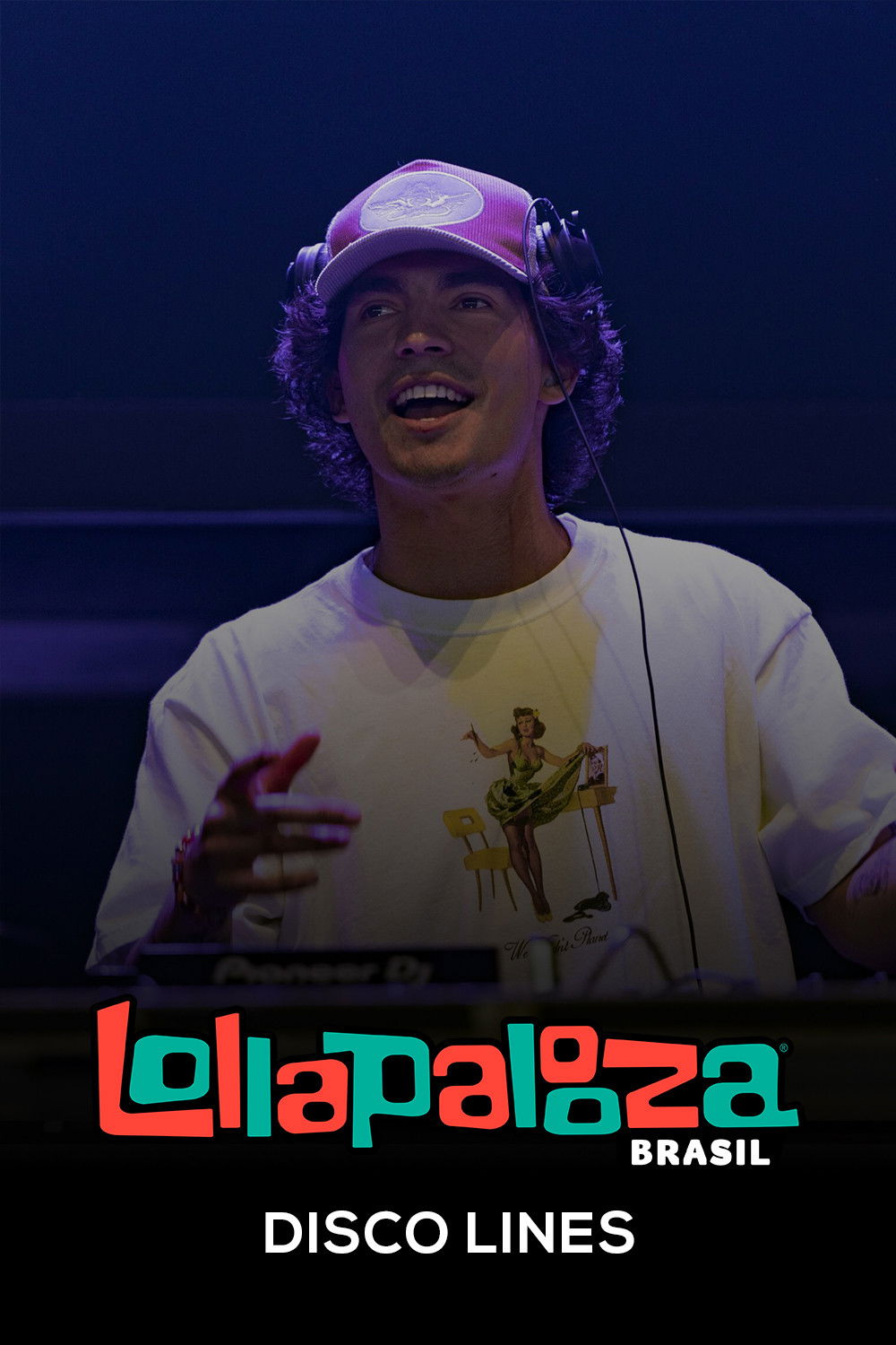 Disco Lines: Lollapalooza Brasil 2025
